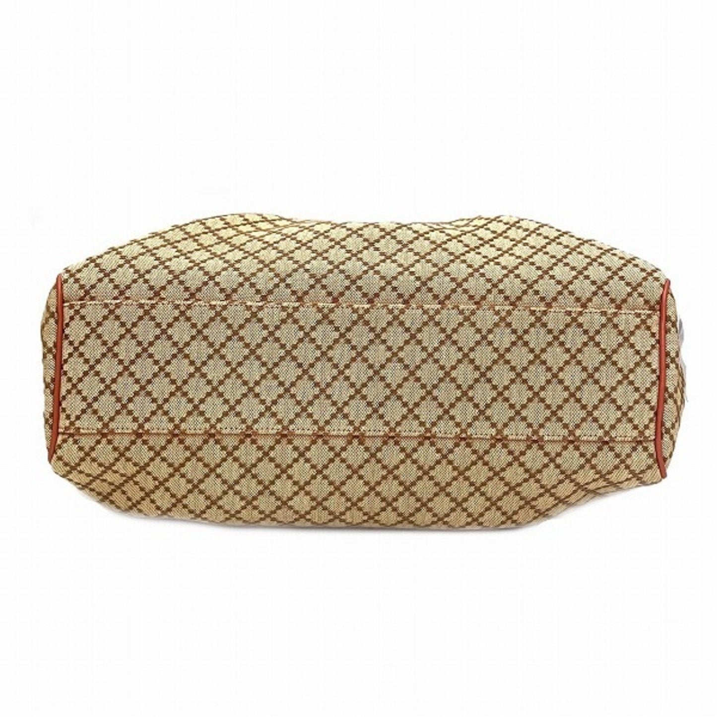 Gucci Leather Canvas Handbag