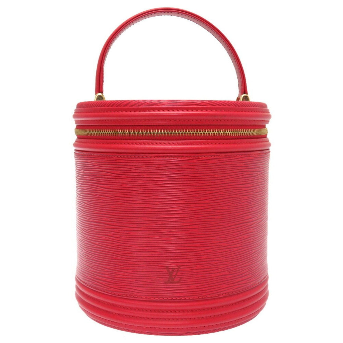 Louis Vuitton Epi Cannes Castilian Red Handbag Bag Louis Vuitton 0817 LOUIS VUITTON