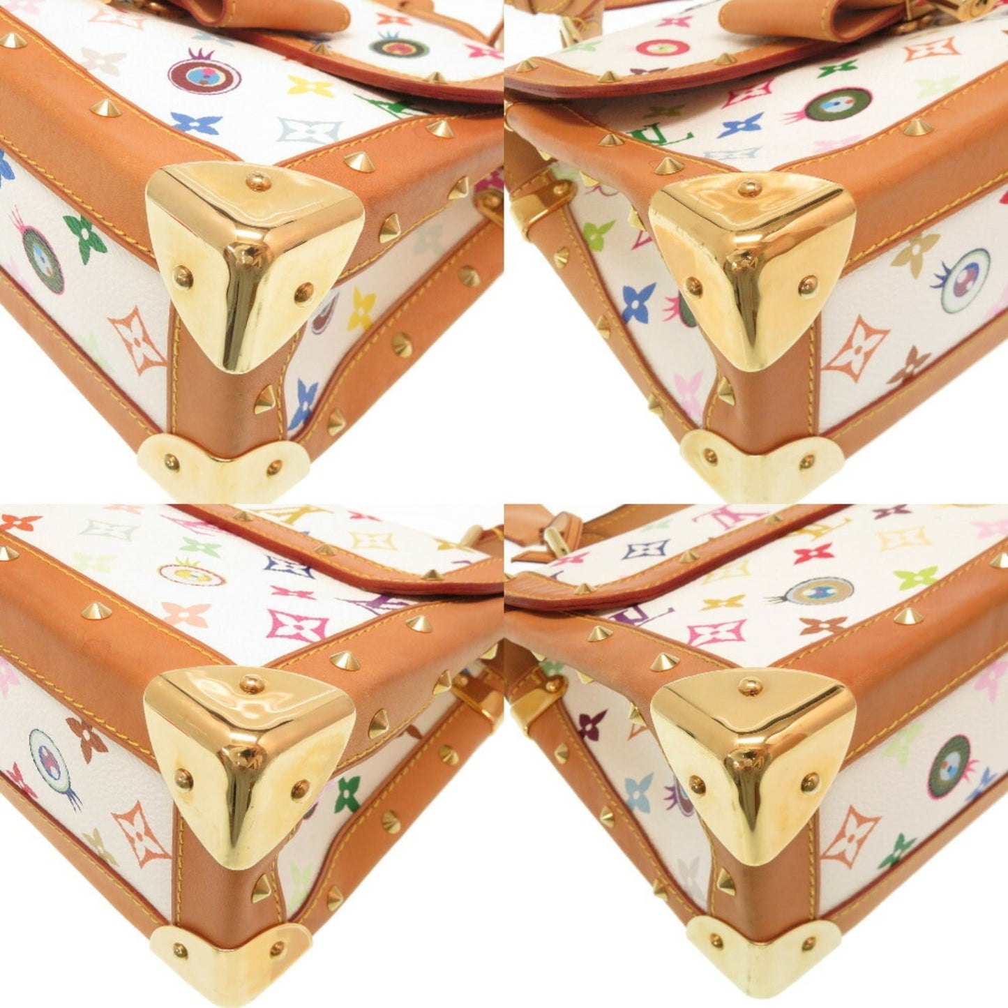 Louis Vuitton Eye Miss You Sack Mule Monogram Multicolor Blanc Handbag Bag White
