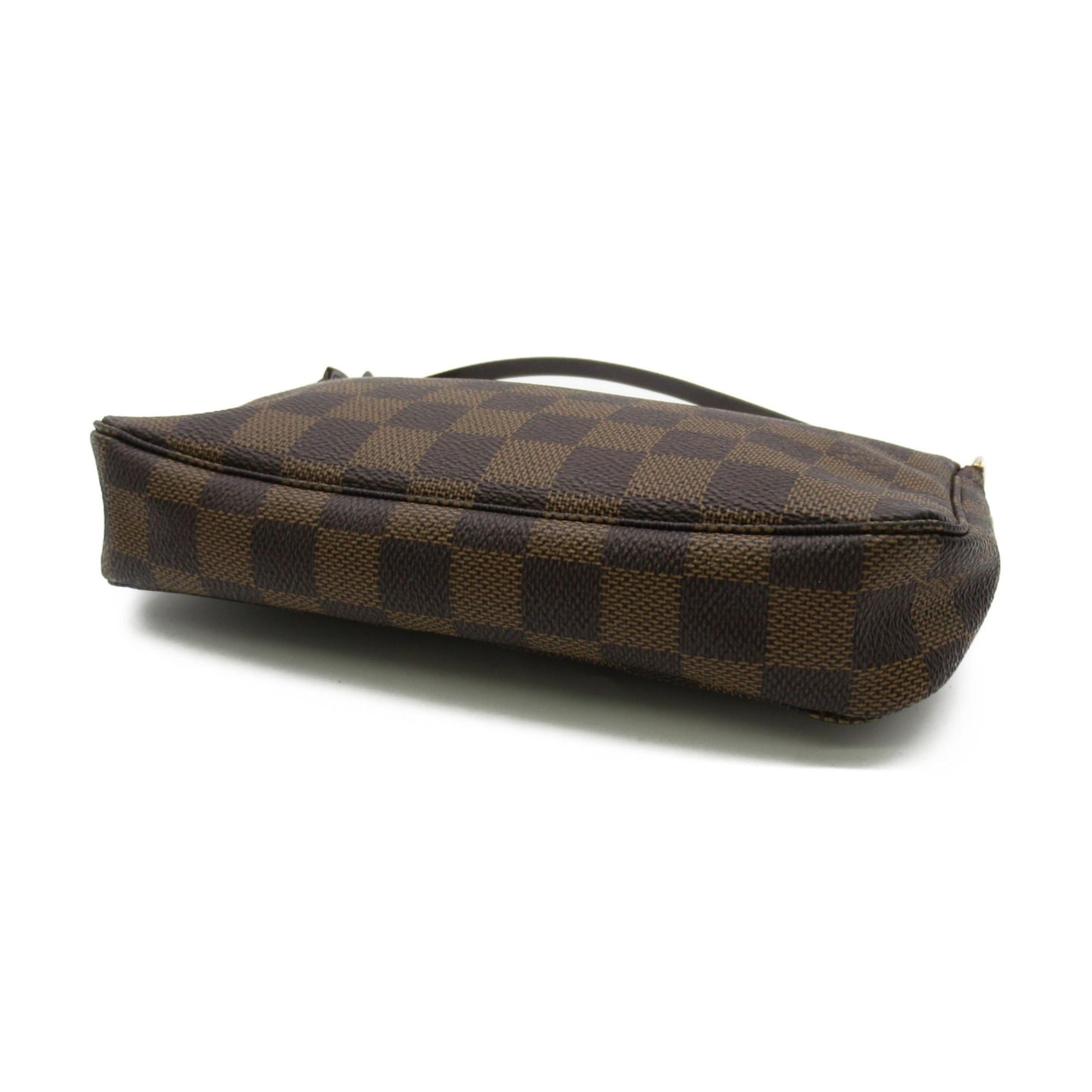 LOUIS VUITTON Pochette Accessoires Brown Damier PVC coated canvas Clutch