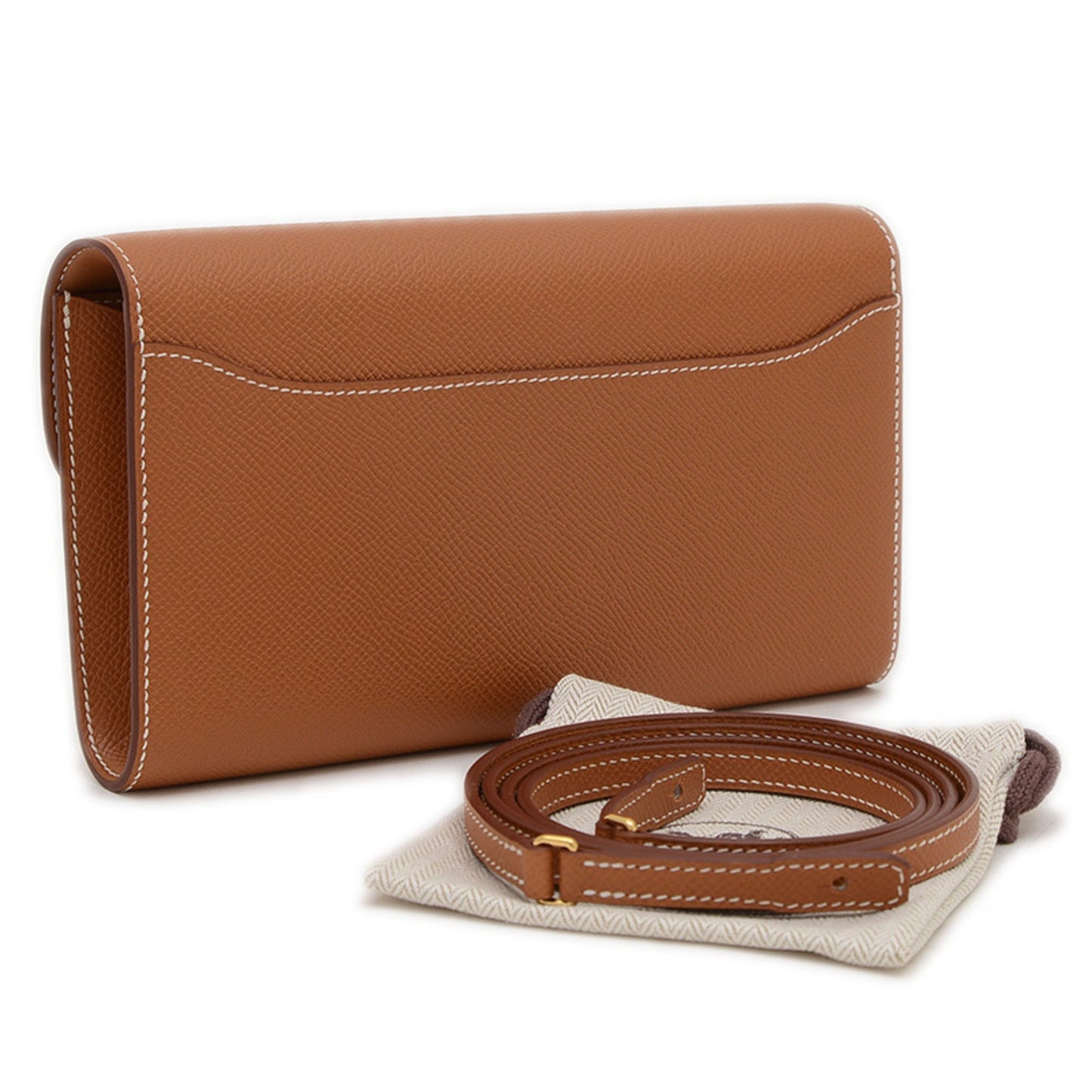 Hermes Constance Gold Epsom Leather Shoulder Bag ( )