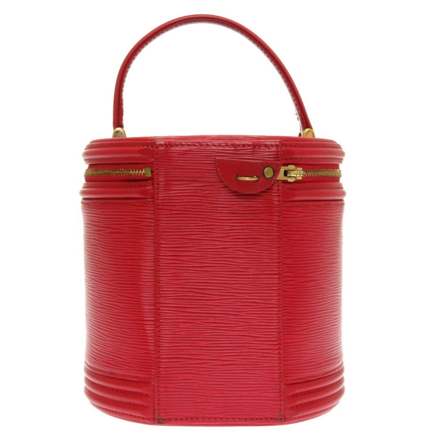 Louis Vuitton Epi Cannes Castilean Red Handbag Bag