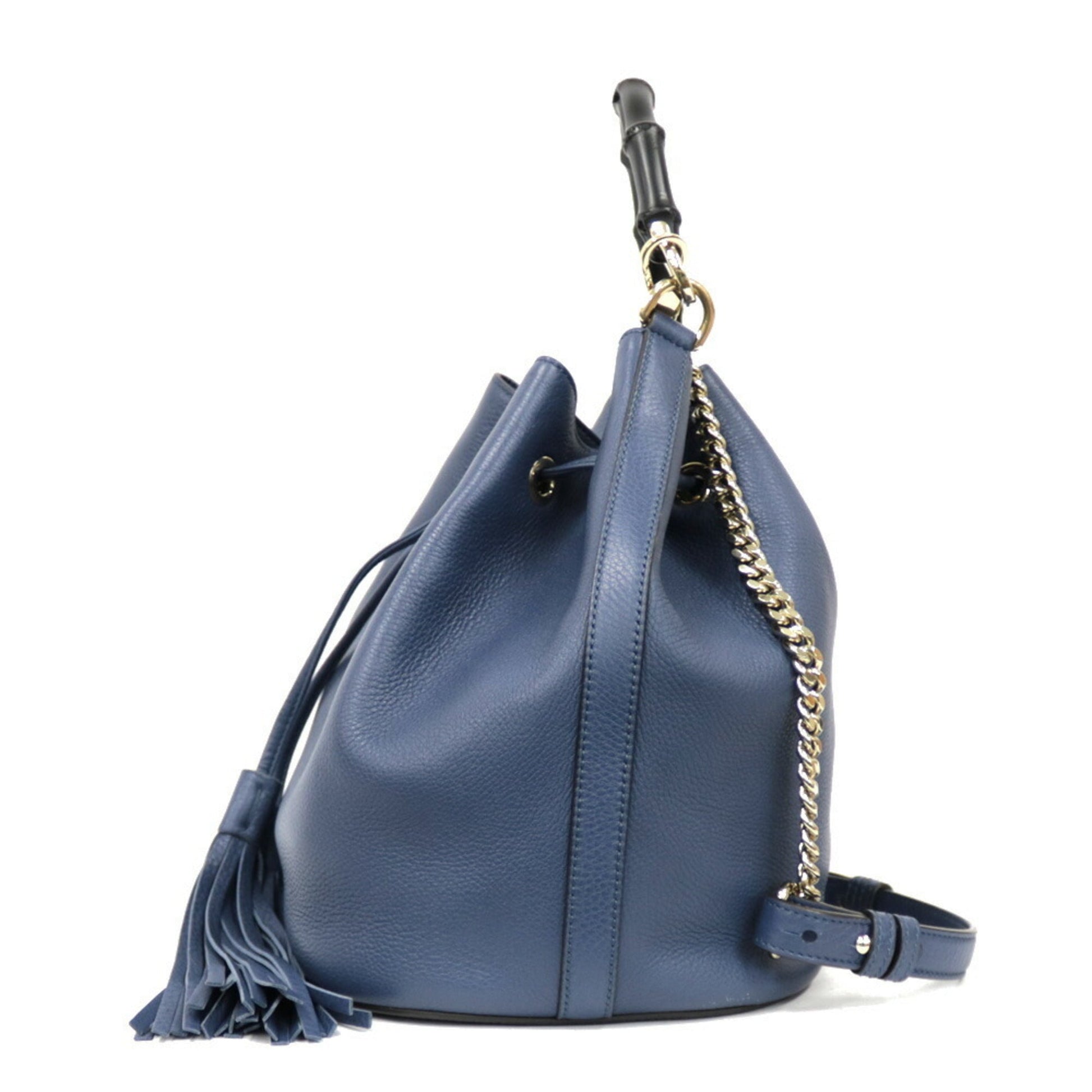 Gucci Lou Chain Leather Shoulder Bag