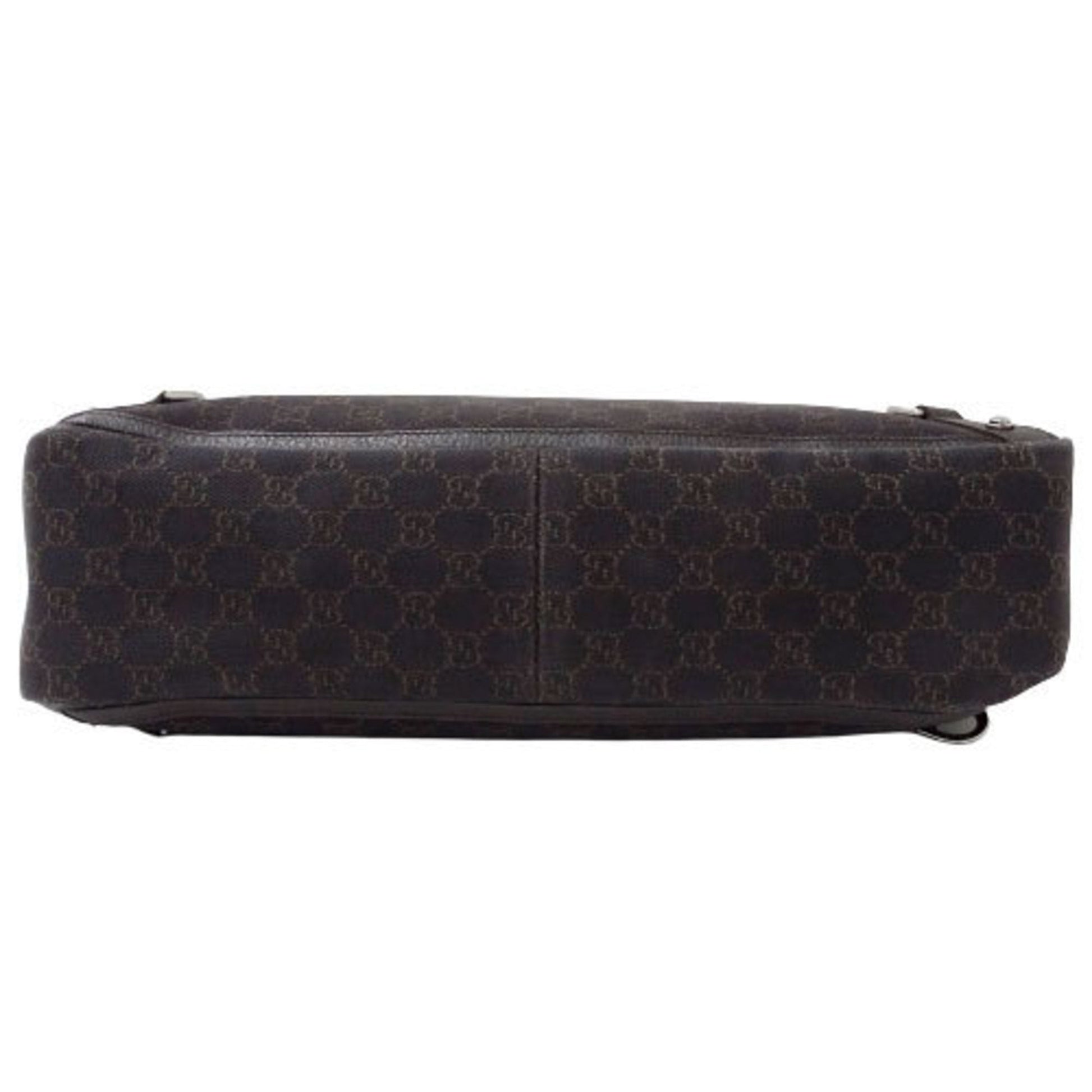 Gucci Lou Leather Canvas Tote
