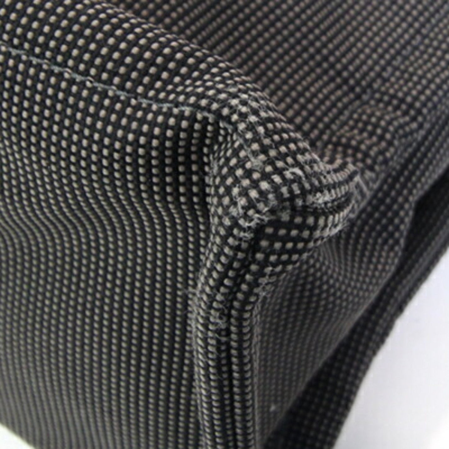 Hermes Gray Canvas Handbag Tote Bag ( )