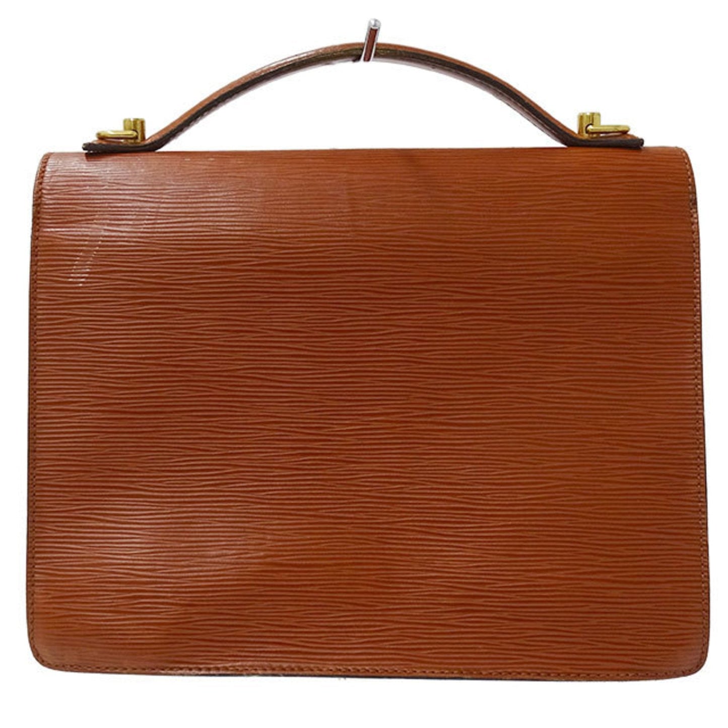 Louis Vuitton Bag Epi Women's Handbag 2way Monceau Kenya Brown Respect for the Aged Day