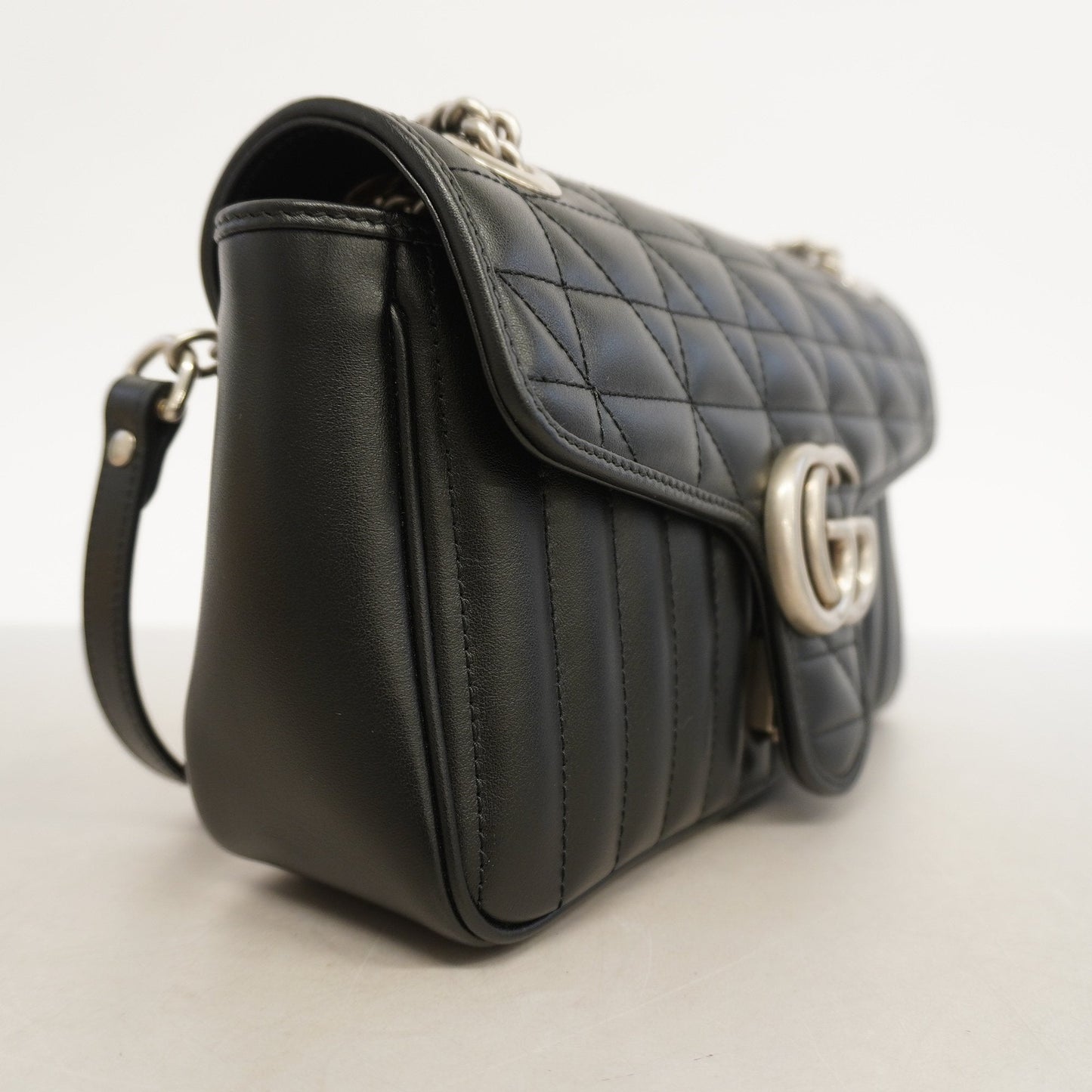 Gucci Lou Leather Shoulder Bag