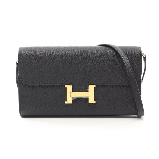 Hermes Constance Black Epsom Leather Shoulder Bag ( )