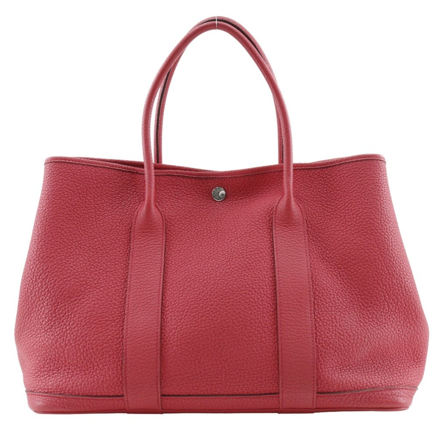 Hermes Garden Pink Negonda Leather Tote Bag ( )