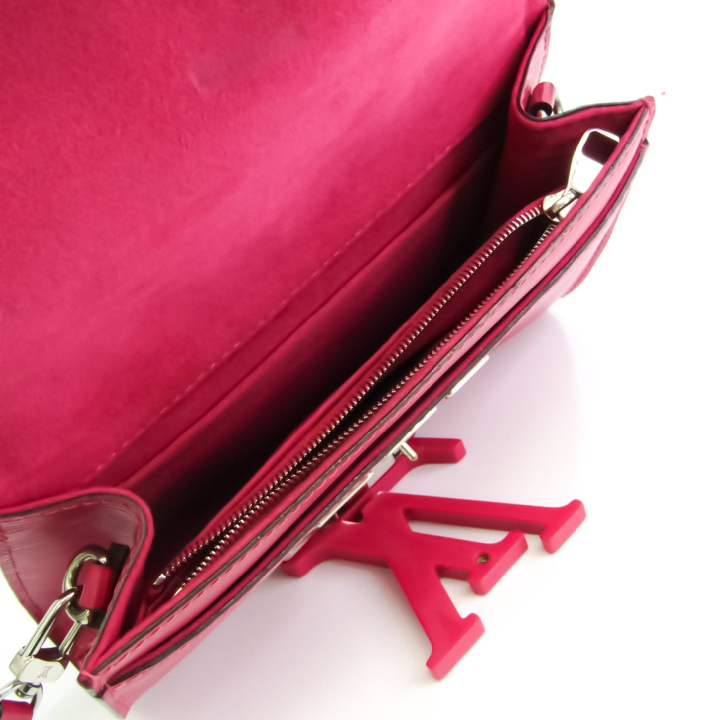 Louis Vuitton Epi Pochette Louise PM Women's Shoulder Bag Pivoine