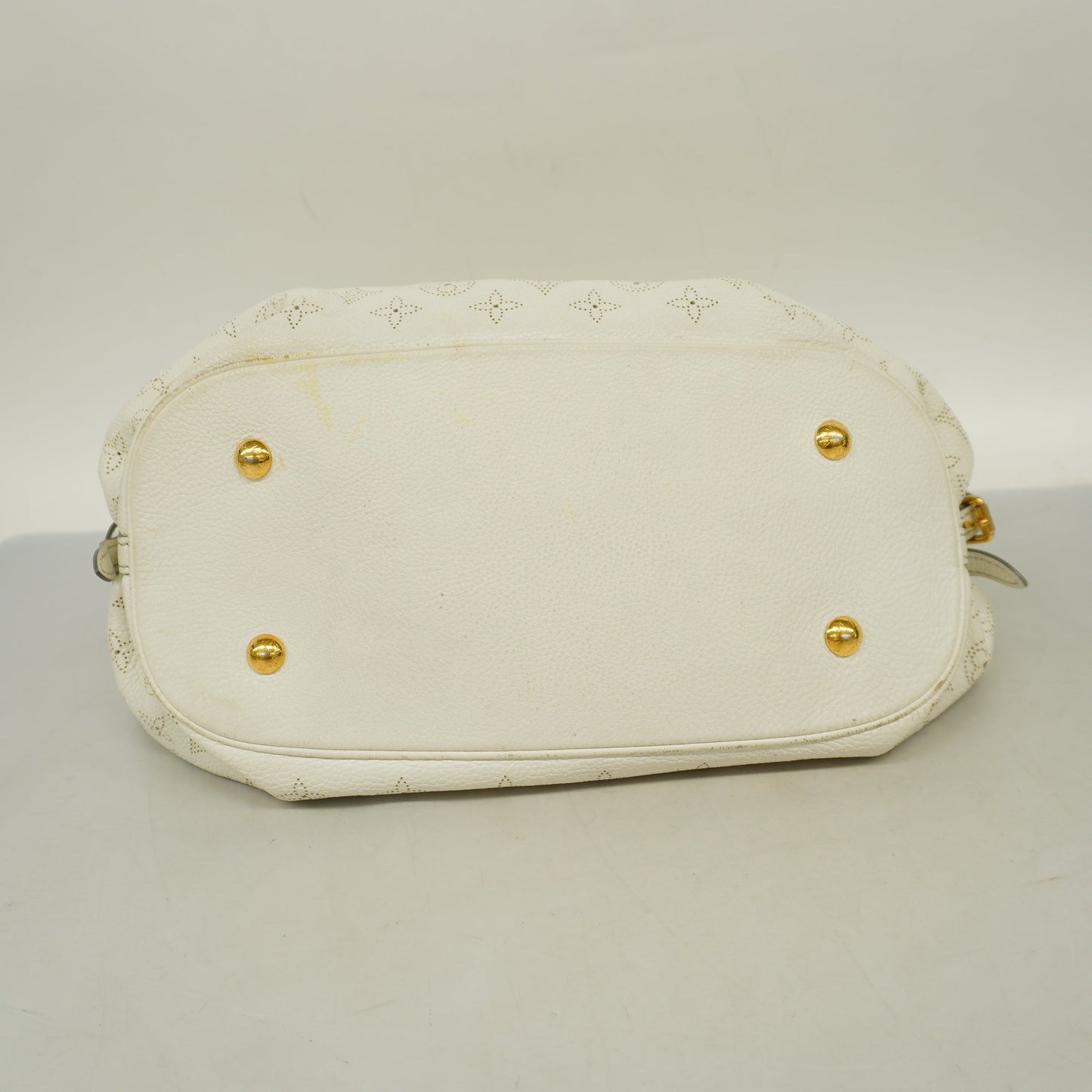 Louis VuittonAuth Mahina Tote Bag XL Women's Tote Bag Blanc