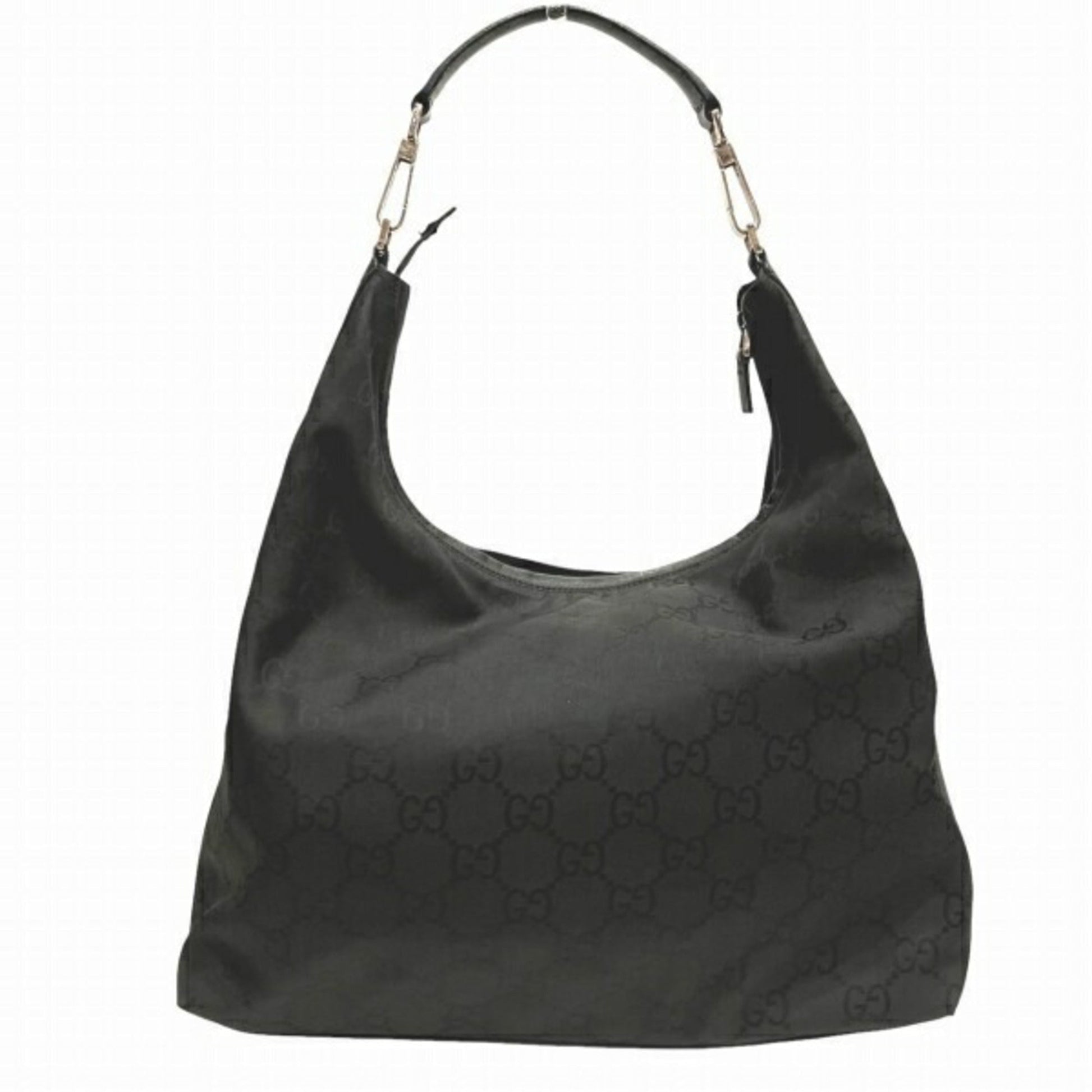 Gucci Nylon Leather Shoulder Bag