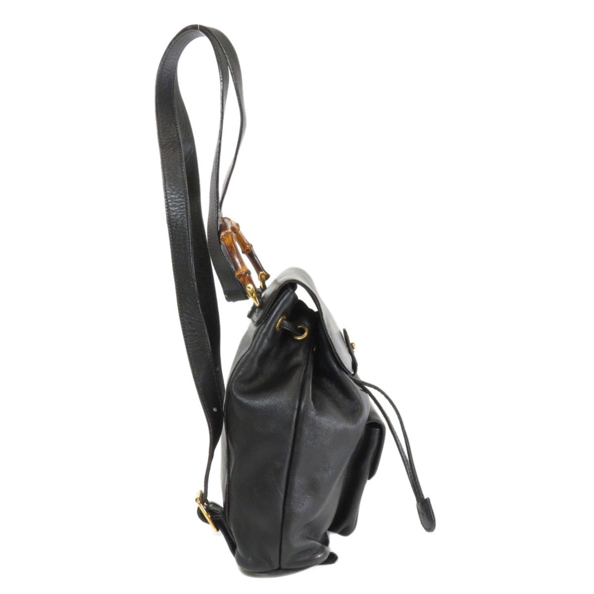 Gucci Lou Leather Backpack