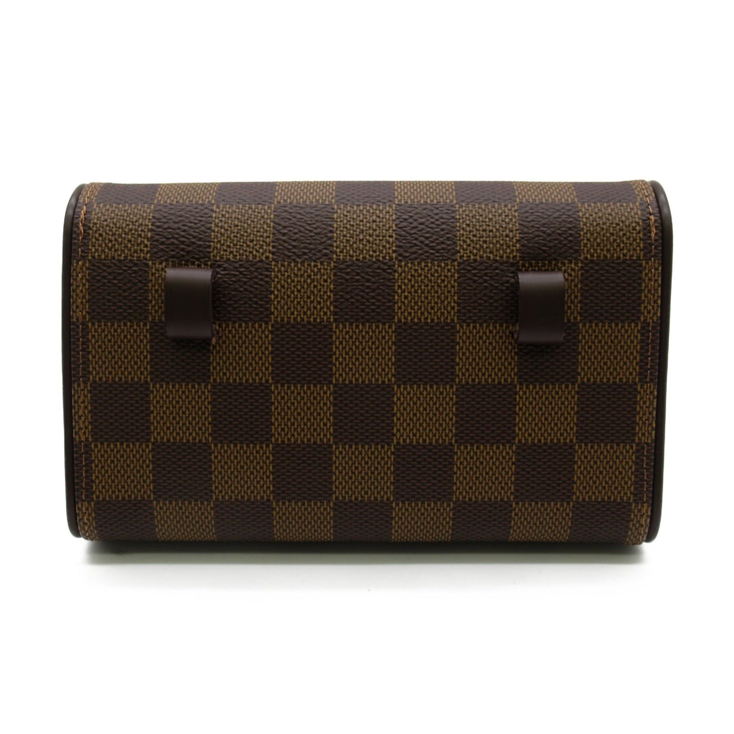 LOUIS VUITTON Pochette Florentine Brown Damier PVC coated canvas Clutch