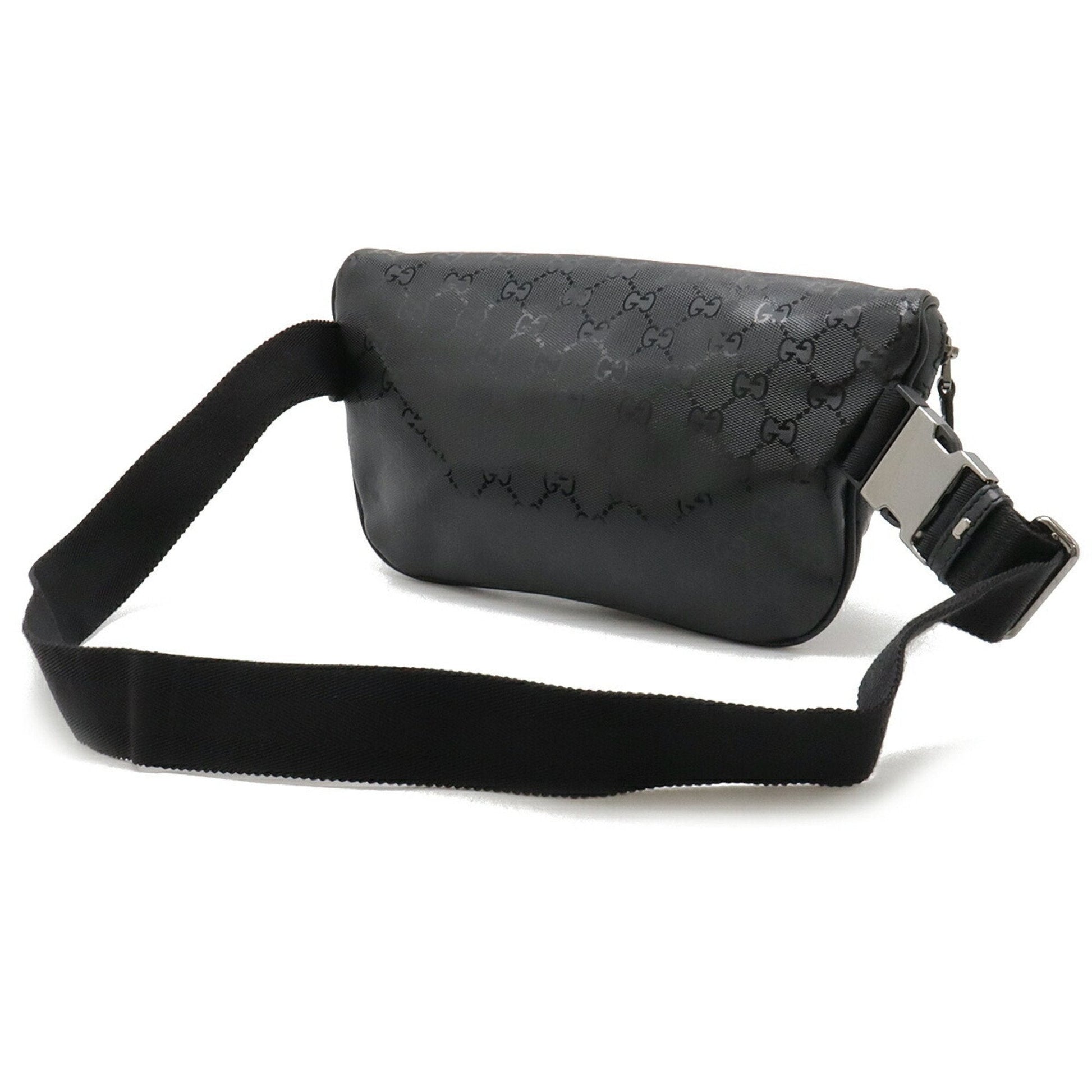 Gucci Leather Canvas Clutch