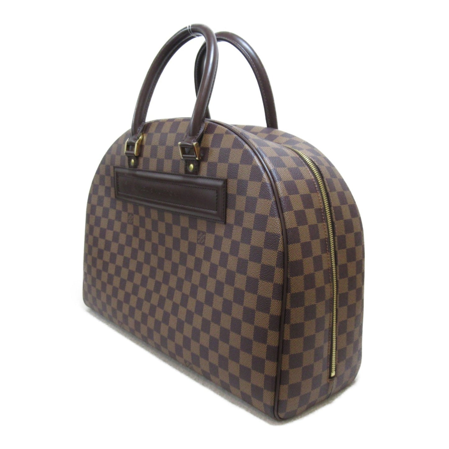 Louis Vuitton Nolita 24 are handbag Brown Ebene Damier PVC coated canvas