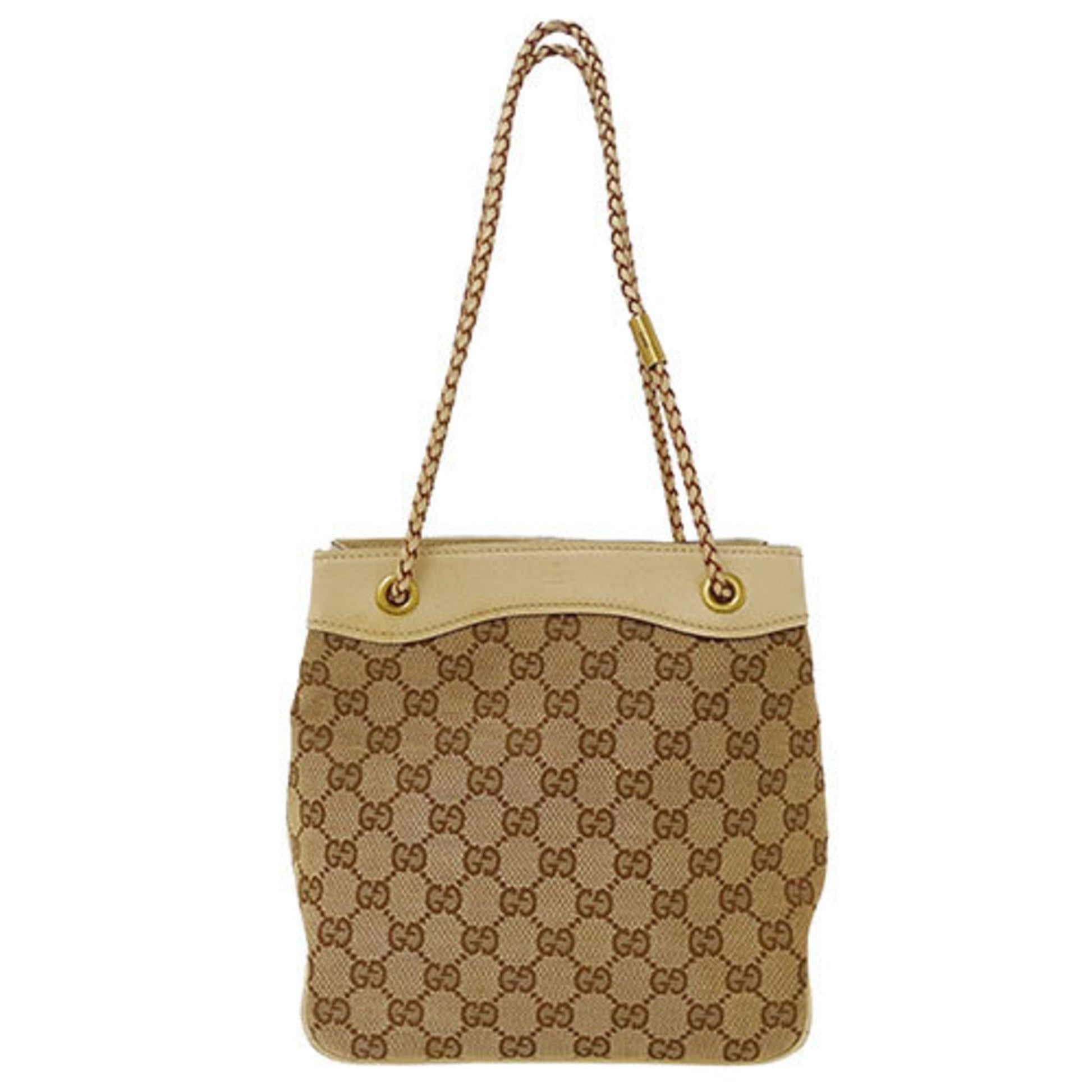 Gucci Canvas Shoulder Bag