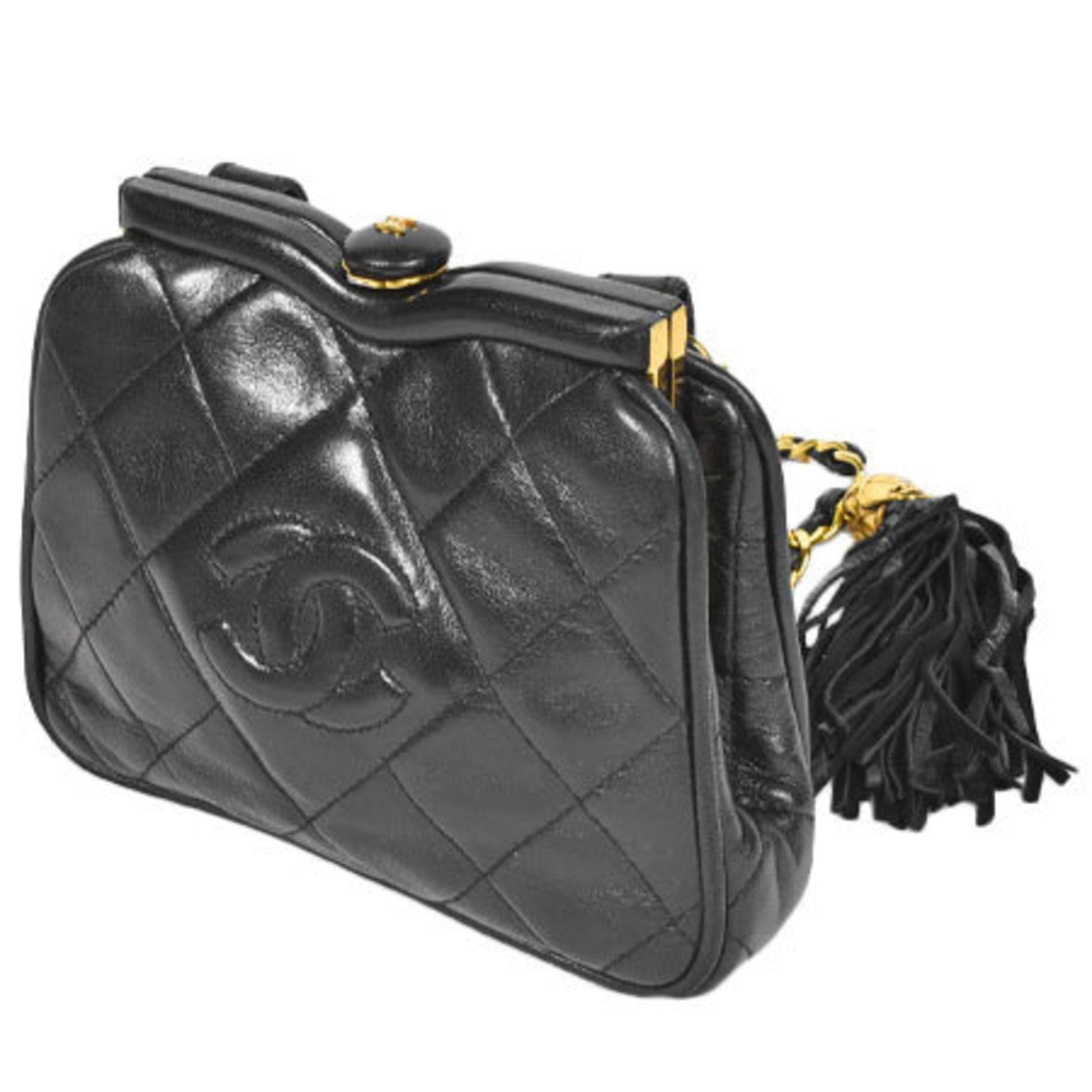 Chanel Matelassé Clutch Bag - Almora Bags