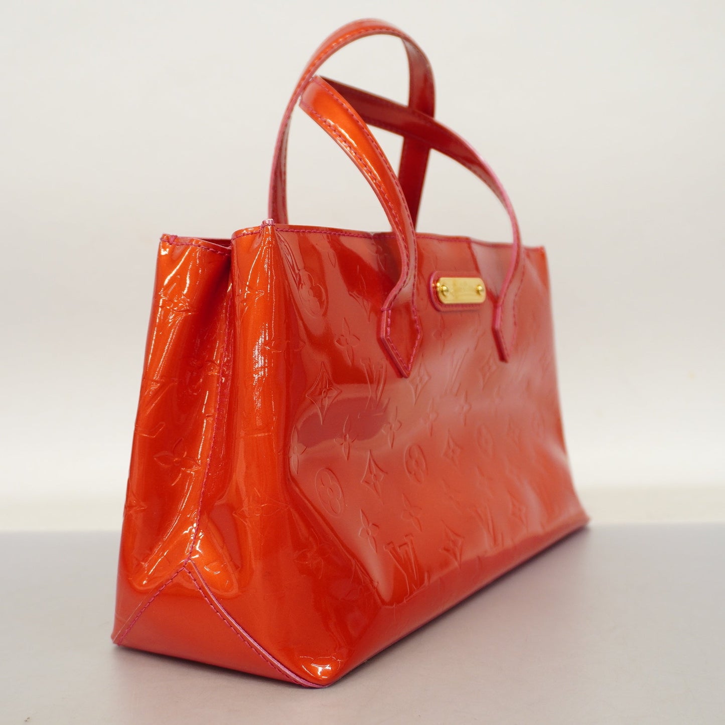 Louis VuittonAuth Monogram Vernis Wilshere Bluebird Women's Handbag