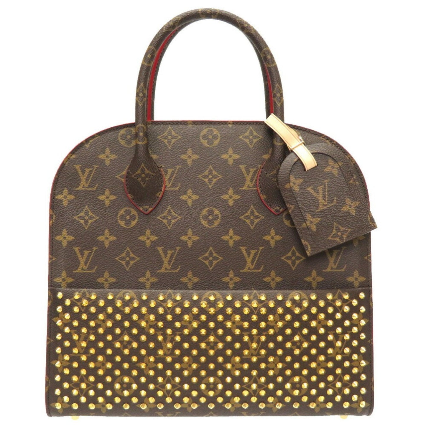 Louis Vuitton Christian Louboutin Monogram Iconoclasm Studs Harako Handbag Bag LV 0013LOUIS VUITTON
