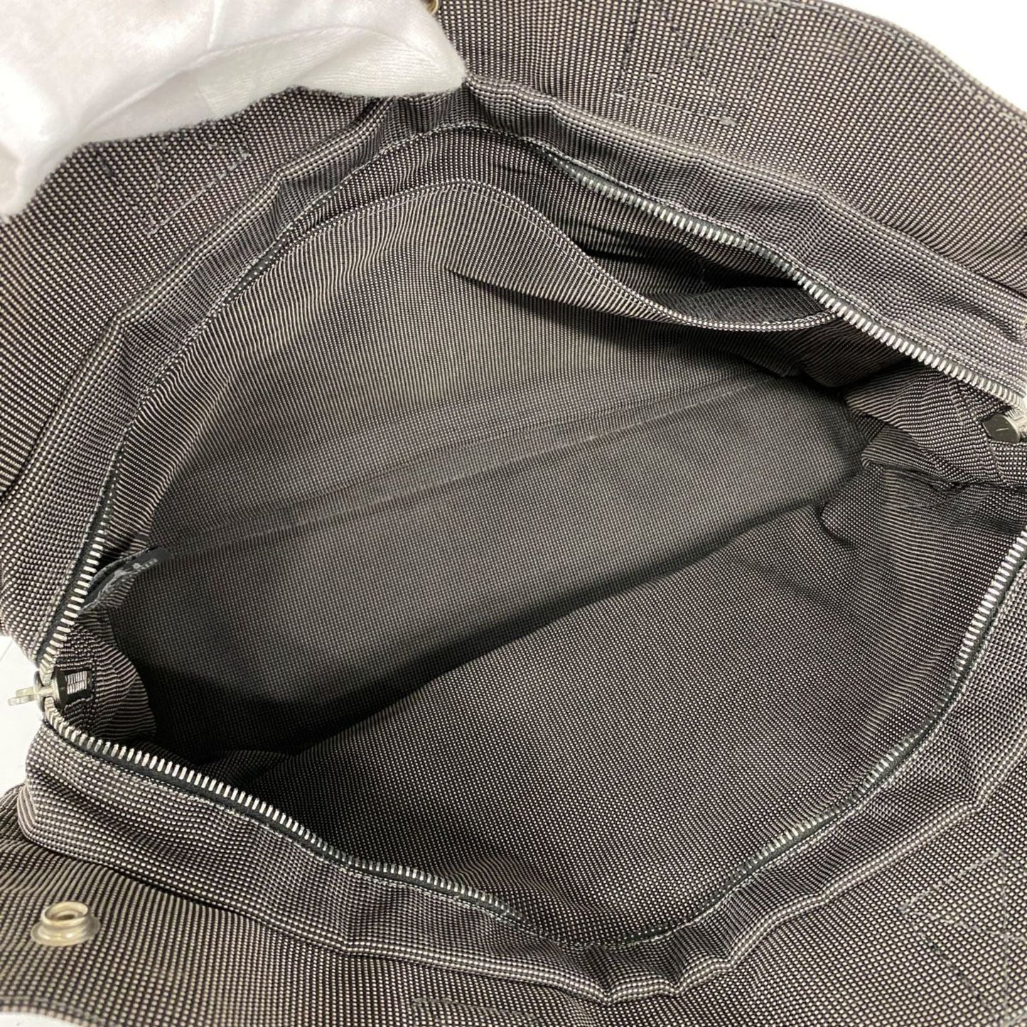 Hermes Gray Canvas Tote Bag ( )