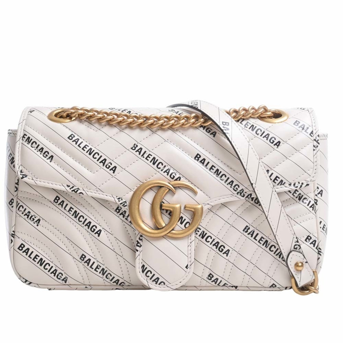 Gucci Chain Leather Shoulder Bag