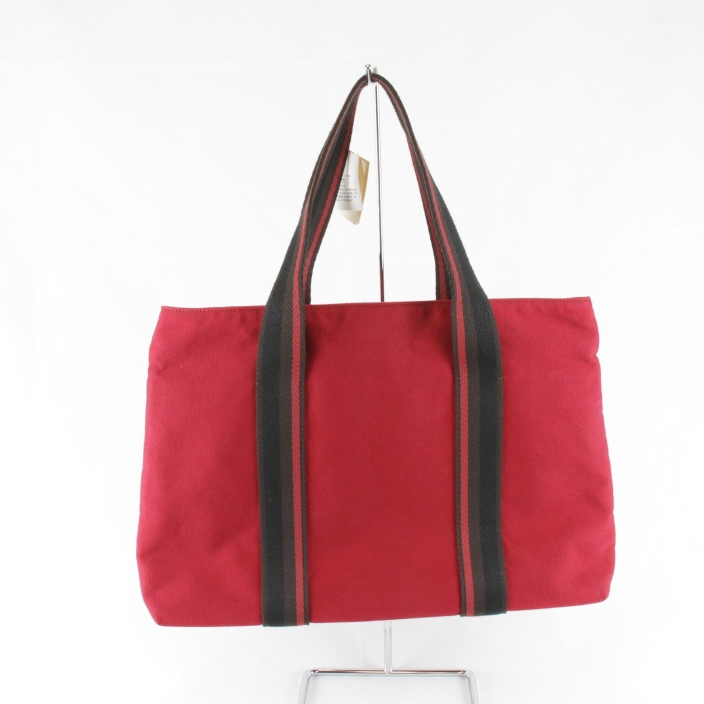 Hermes Canvas Leather Tote Bag ( )