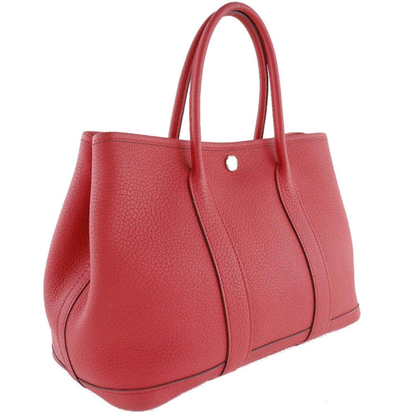 Hermes Garden Bougainvillier Pink Negonda Leather Handbag ( )