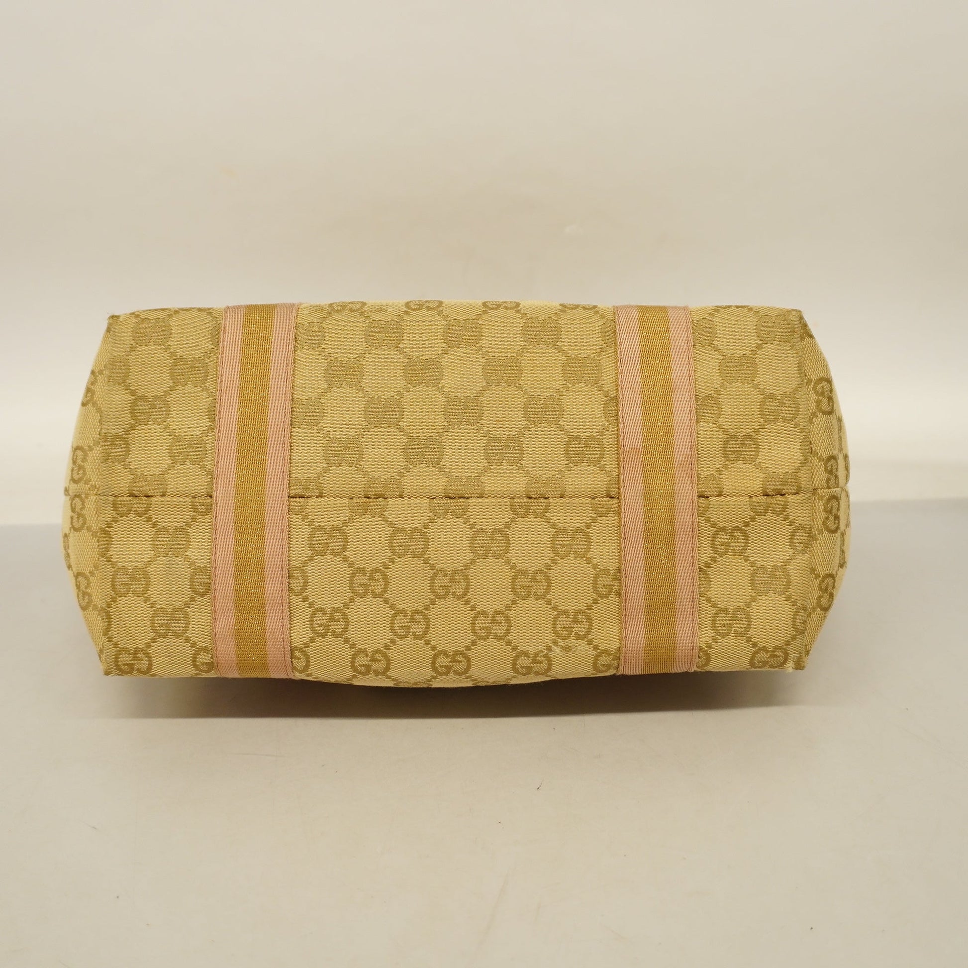 Gucci Leather Canvas Tote
