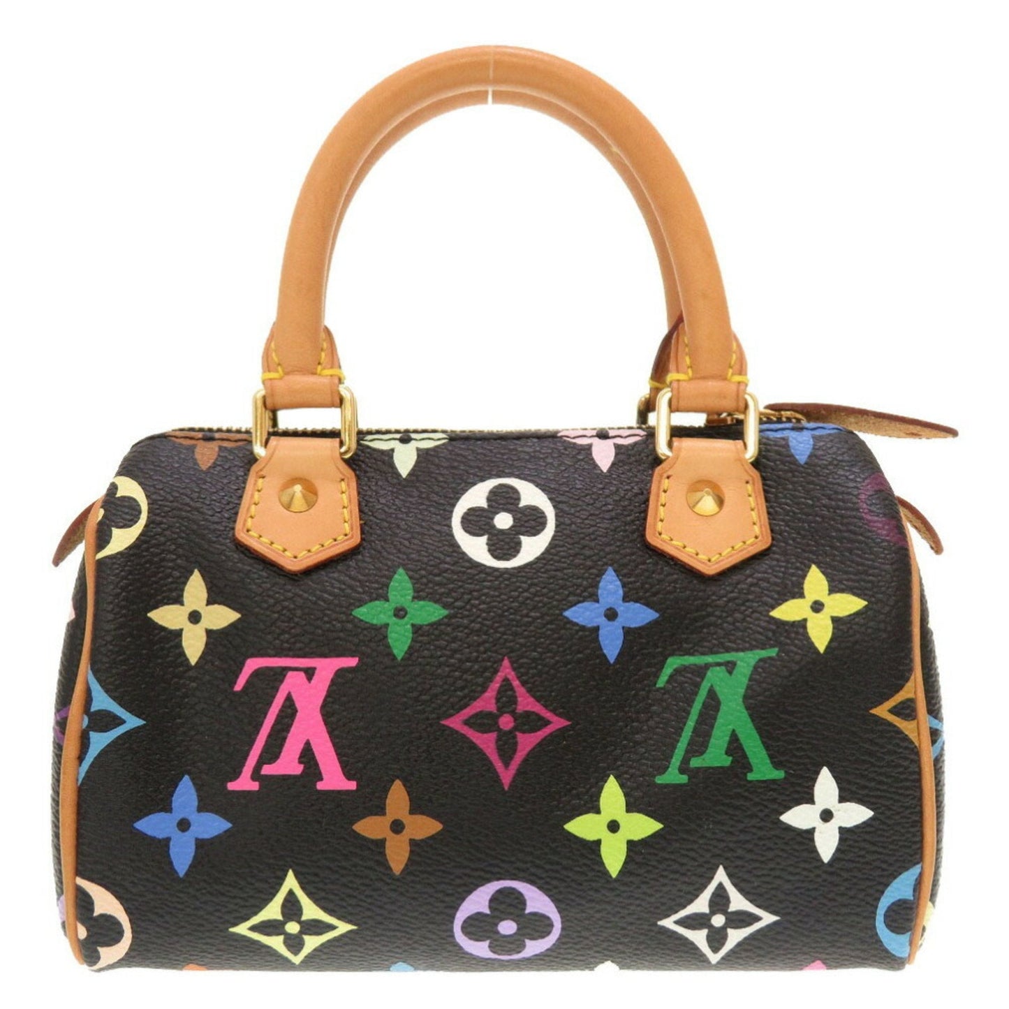 Louis Vuitton Monogram Multicolor Noir Handbag Bag Black