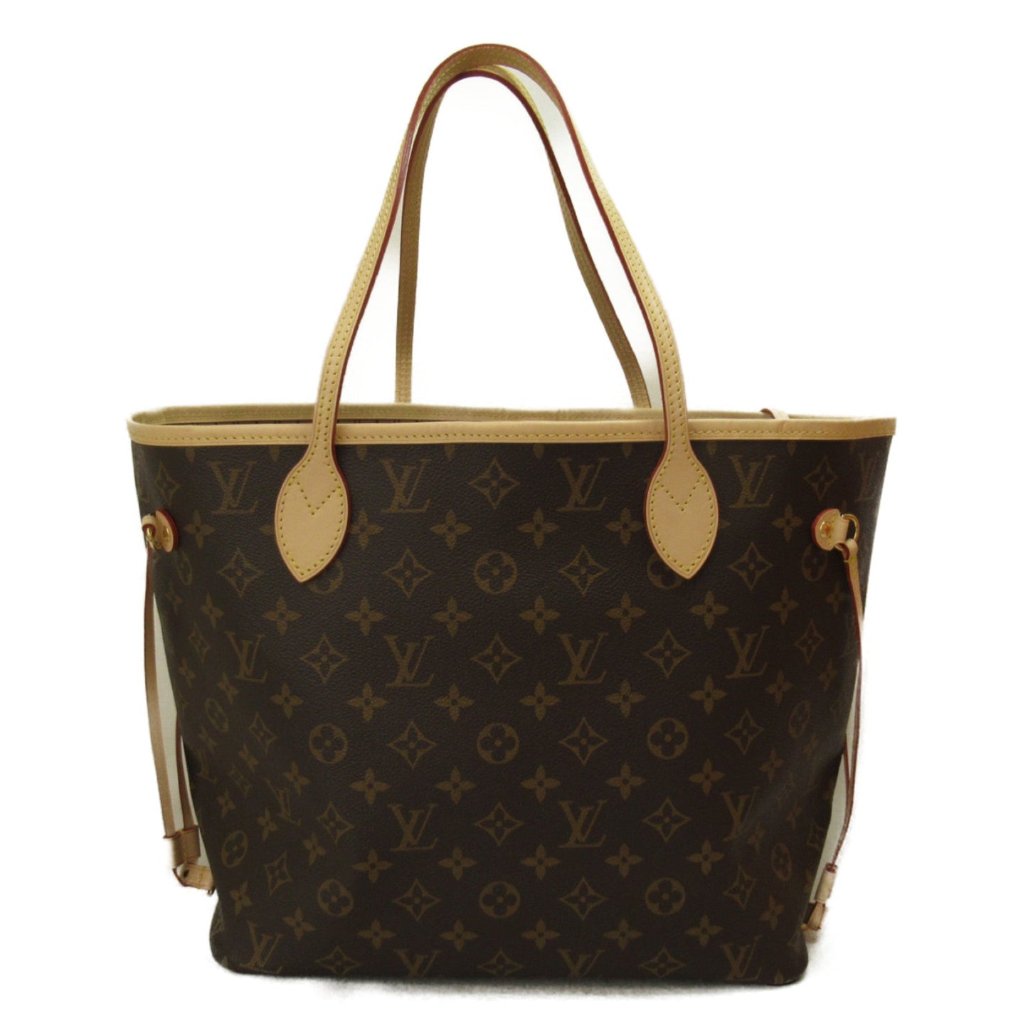 LOUIS VUITTON Neverfull MM Brown Beige Monogram PVC coated canvas Tote