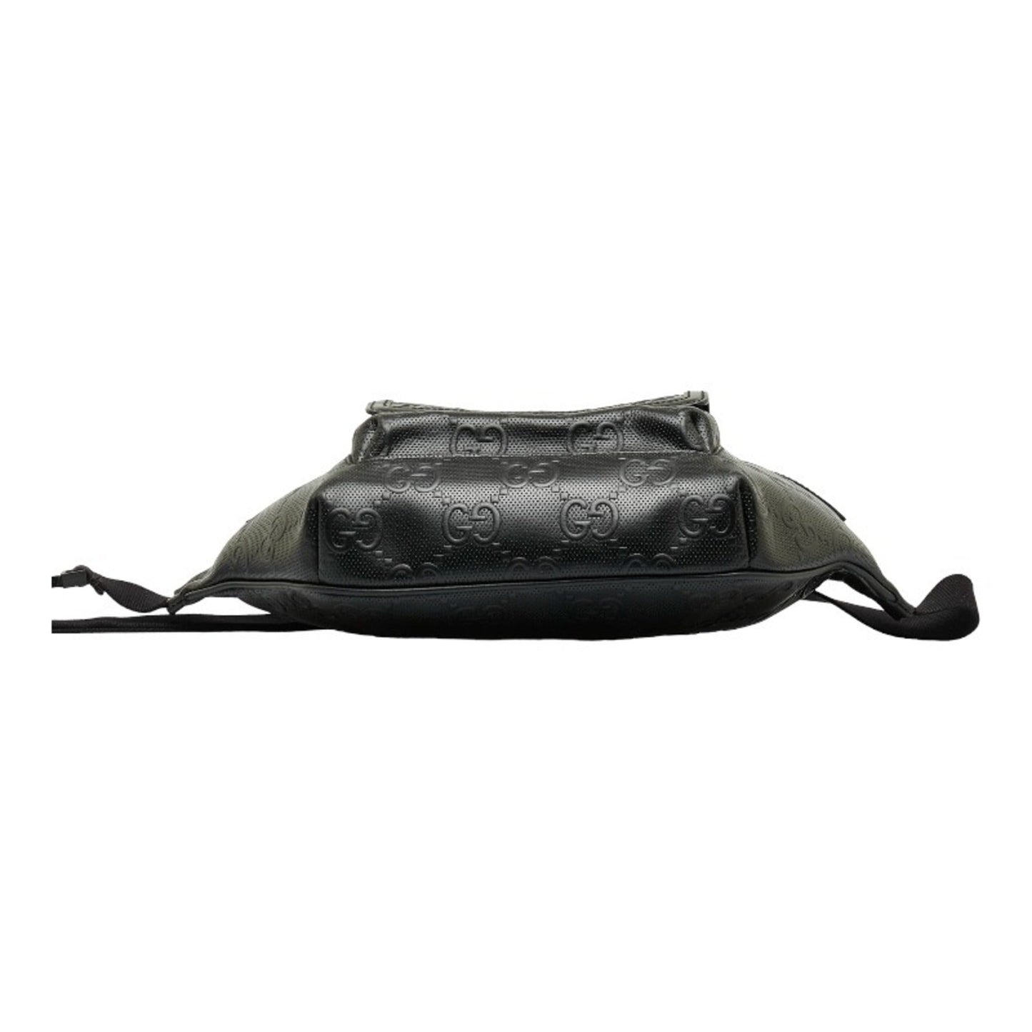 Gucci Leather Canvas Shoulder Bag
