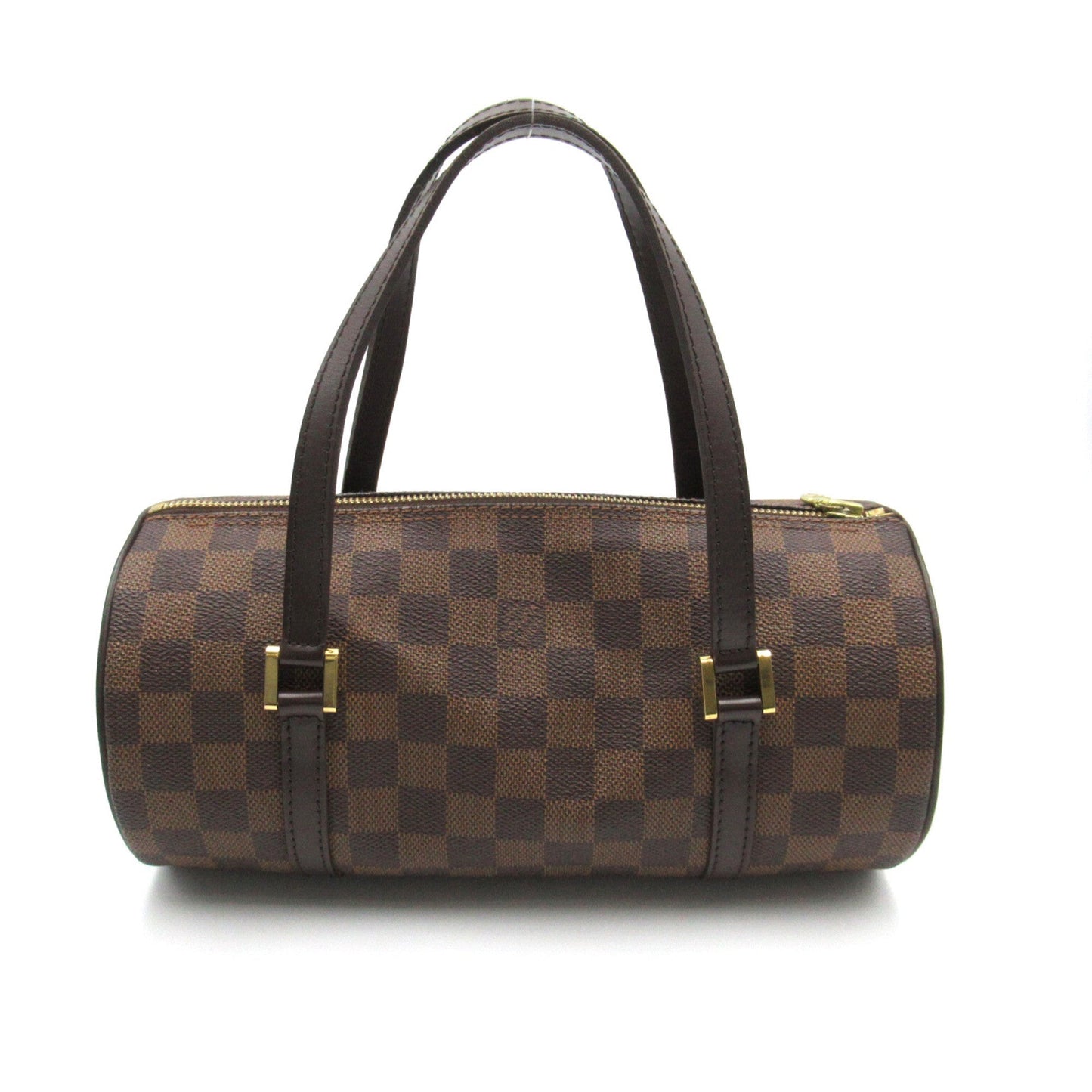 LOUIS VUITTON Papillon Brown Ebene Damier PVC coated canvas Handbag