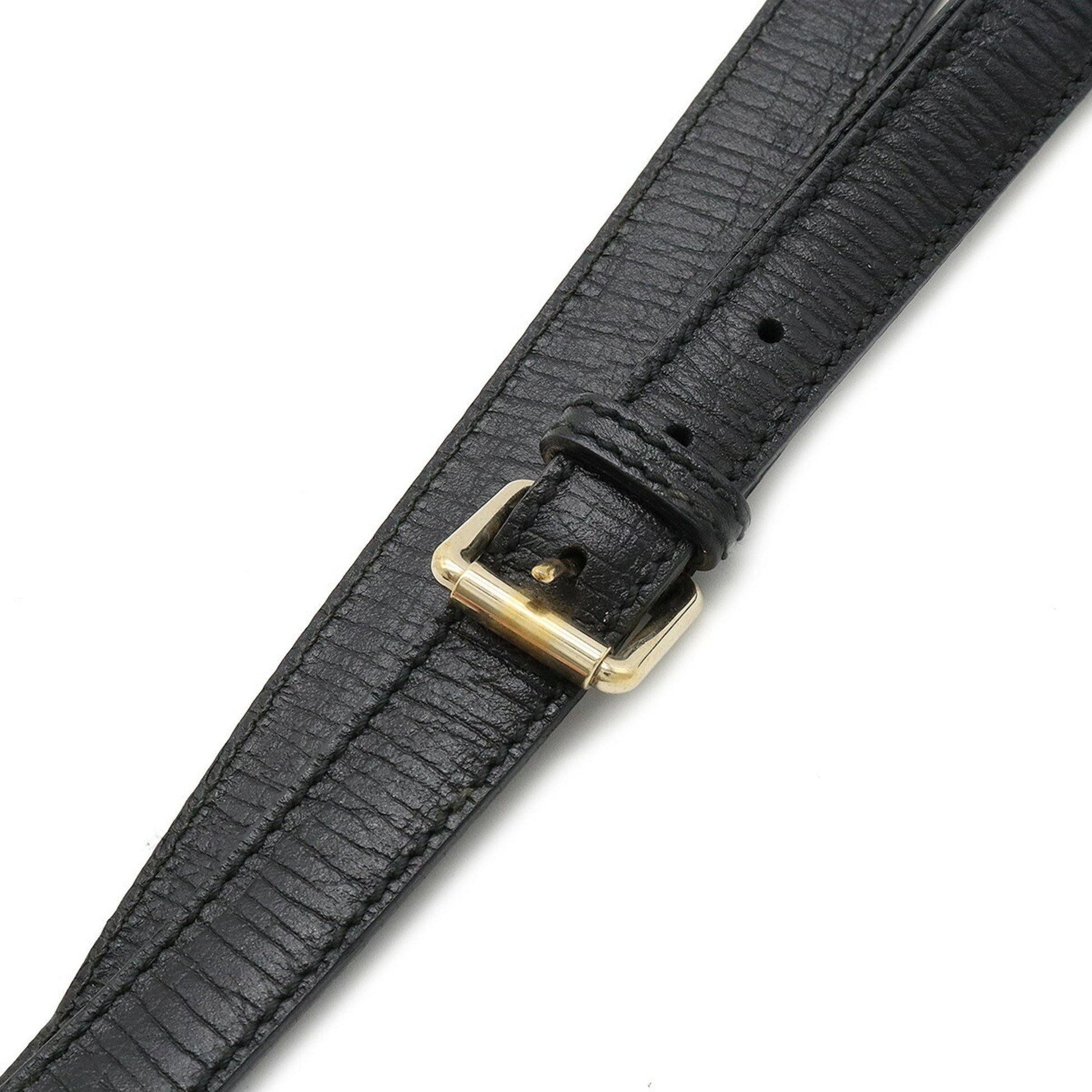 Gucci Leather Canvas Shoulder Bag