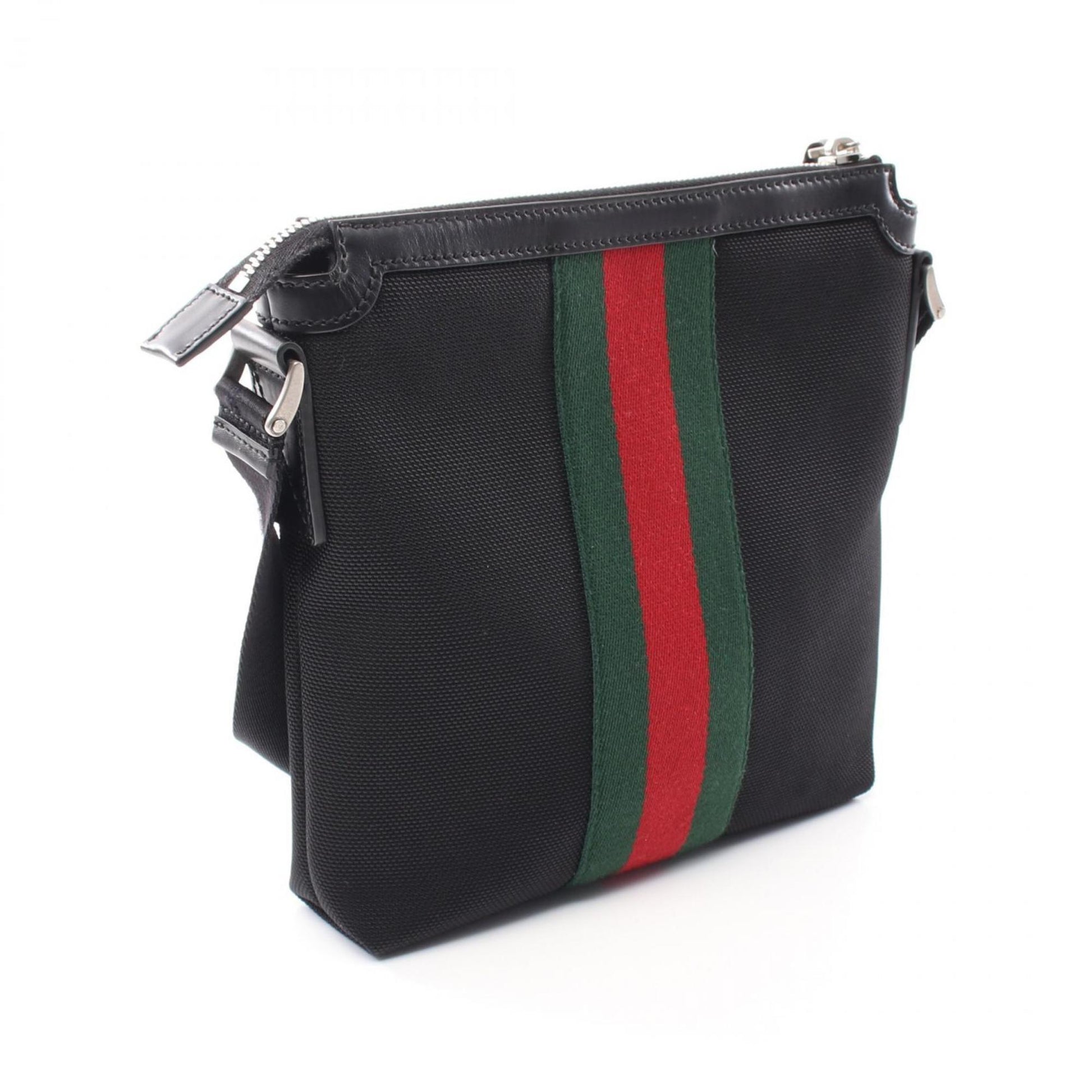Gucci Nylon Canvas Shoulder Bag