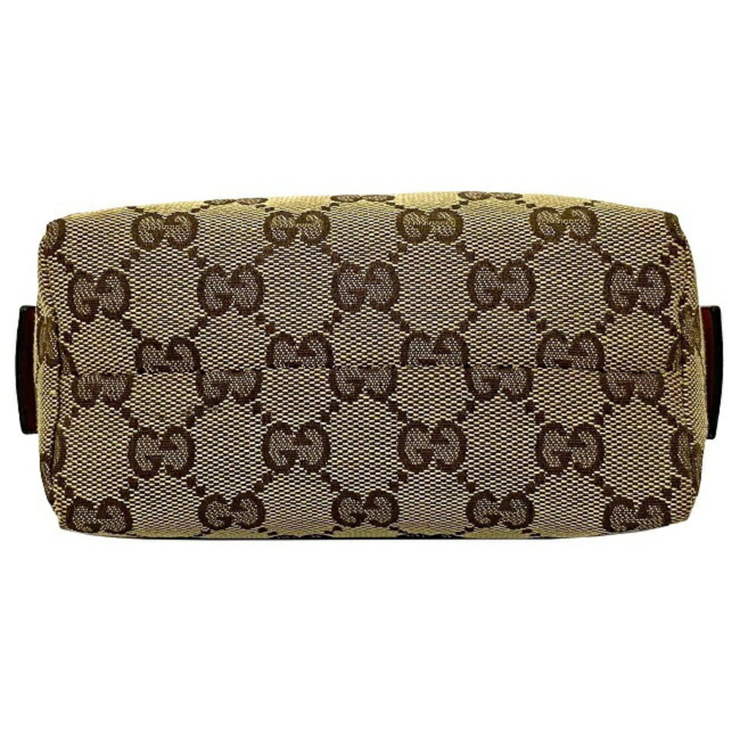 Gucci Beige Leather Canvas Clutch Style 2