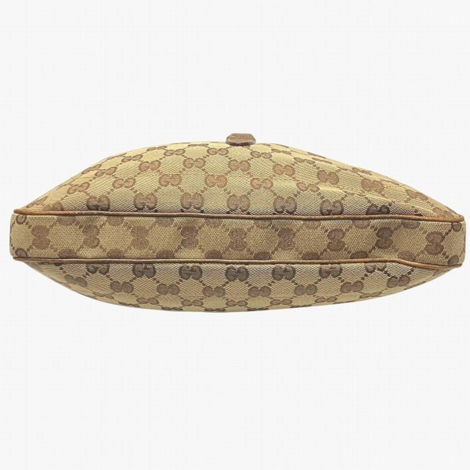 Gucci Leather Canvas Shoulder Bag
