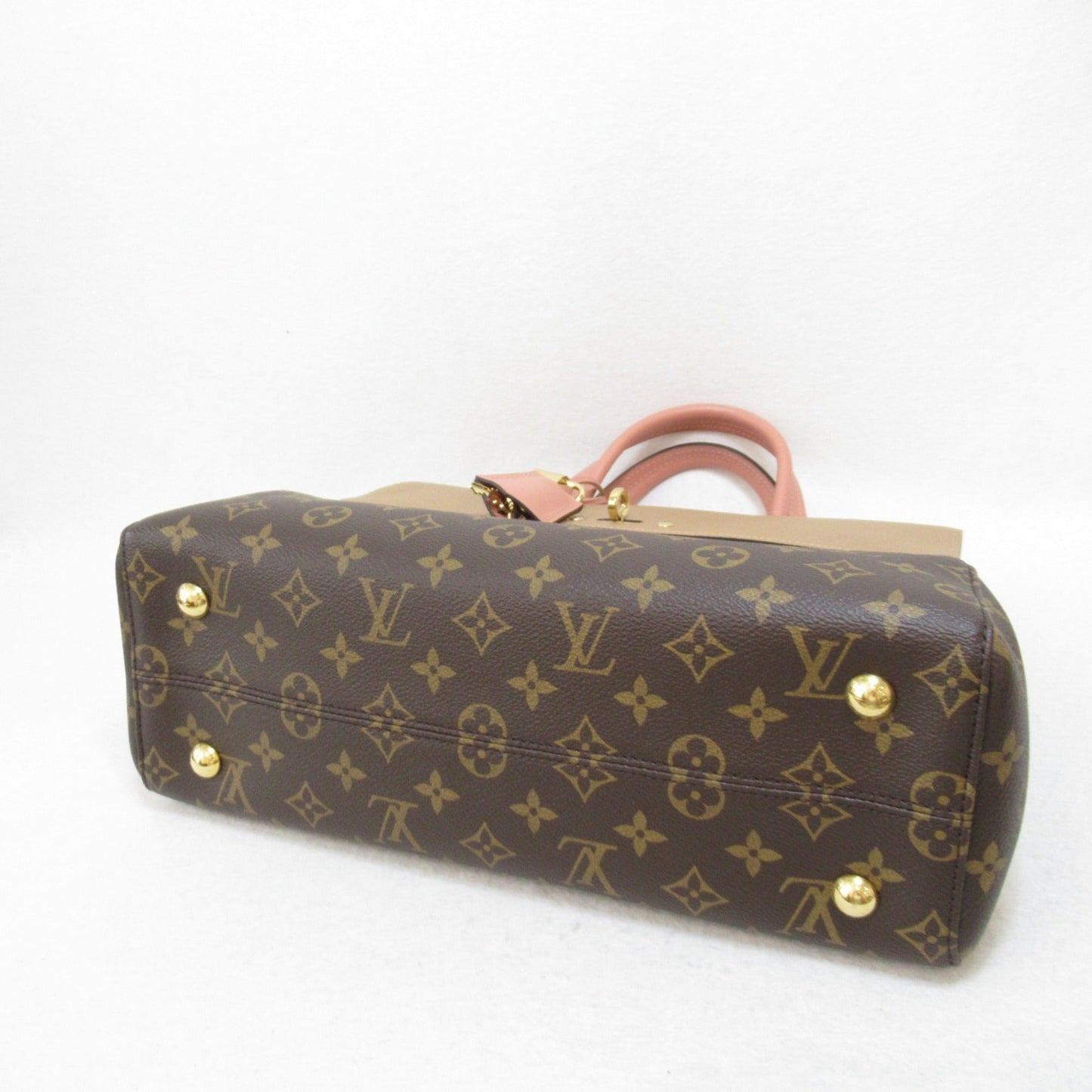 LOUIS VUITTON Venus Shoulder Bag Brown Monogram PVC coated canvas