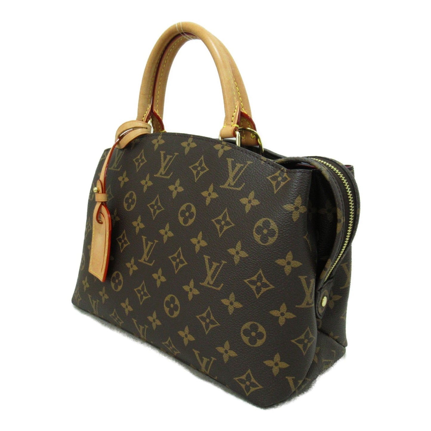LOUIS VUITTON Petit Palais PM Shoulder Bag Brown Monogram PVC coated canvas