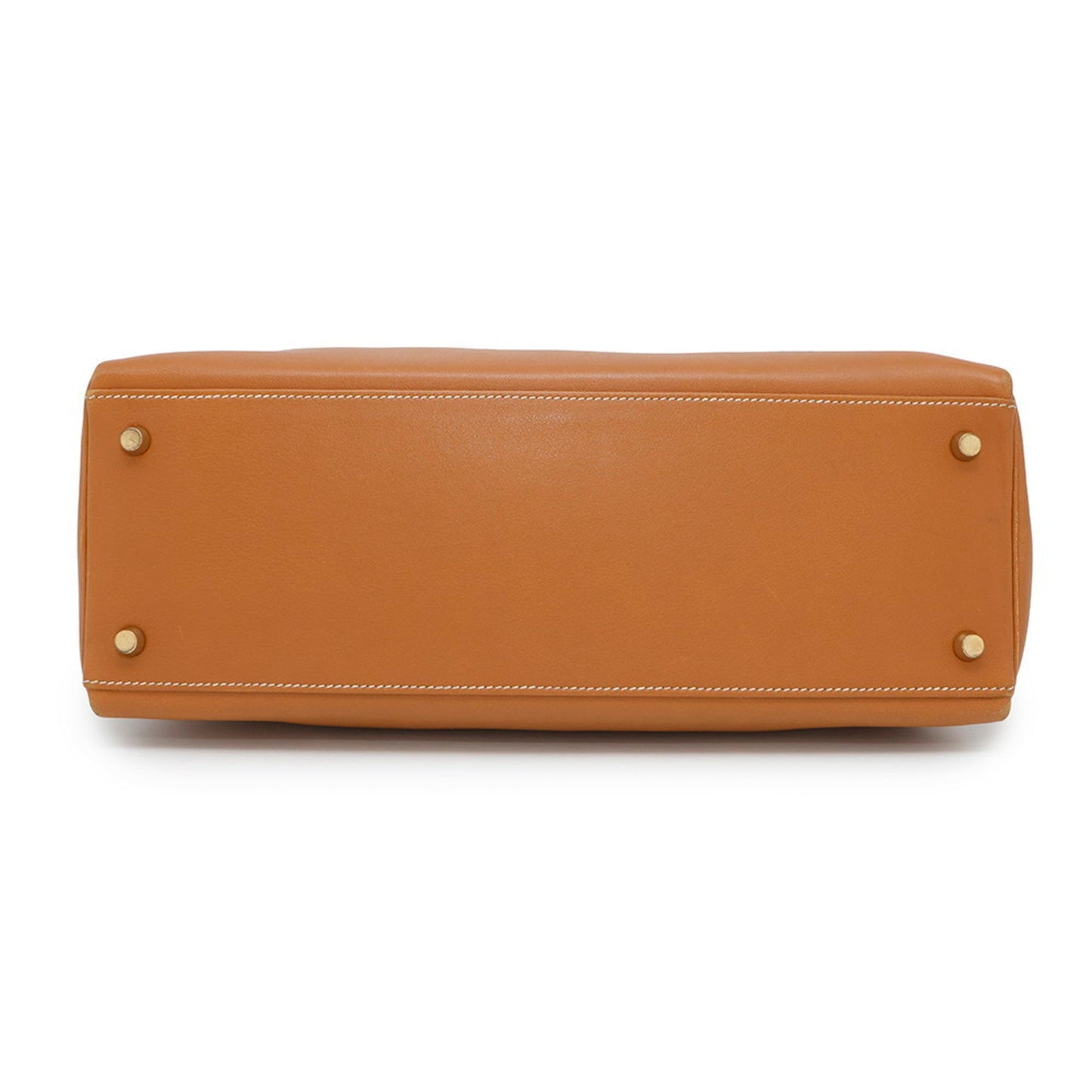 Hermes Gold Swift Leather Handbag ( )