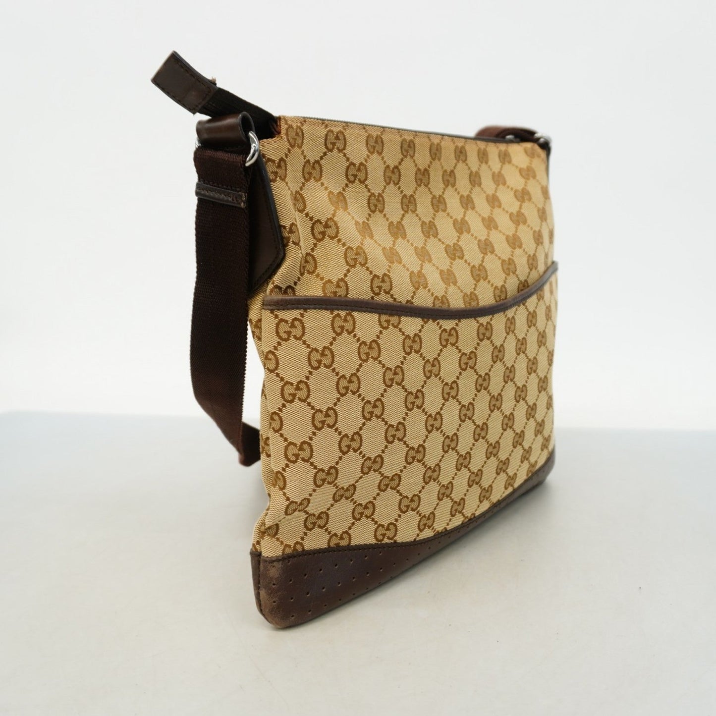 Gucci Canvas Shoulder Bag