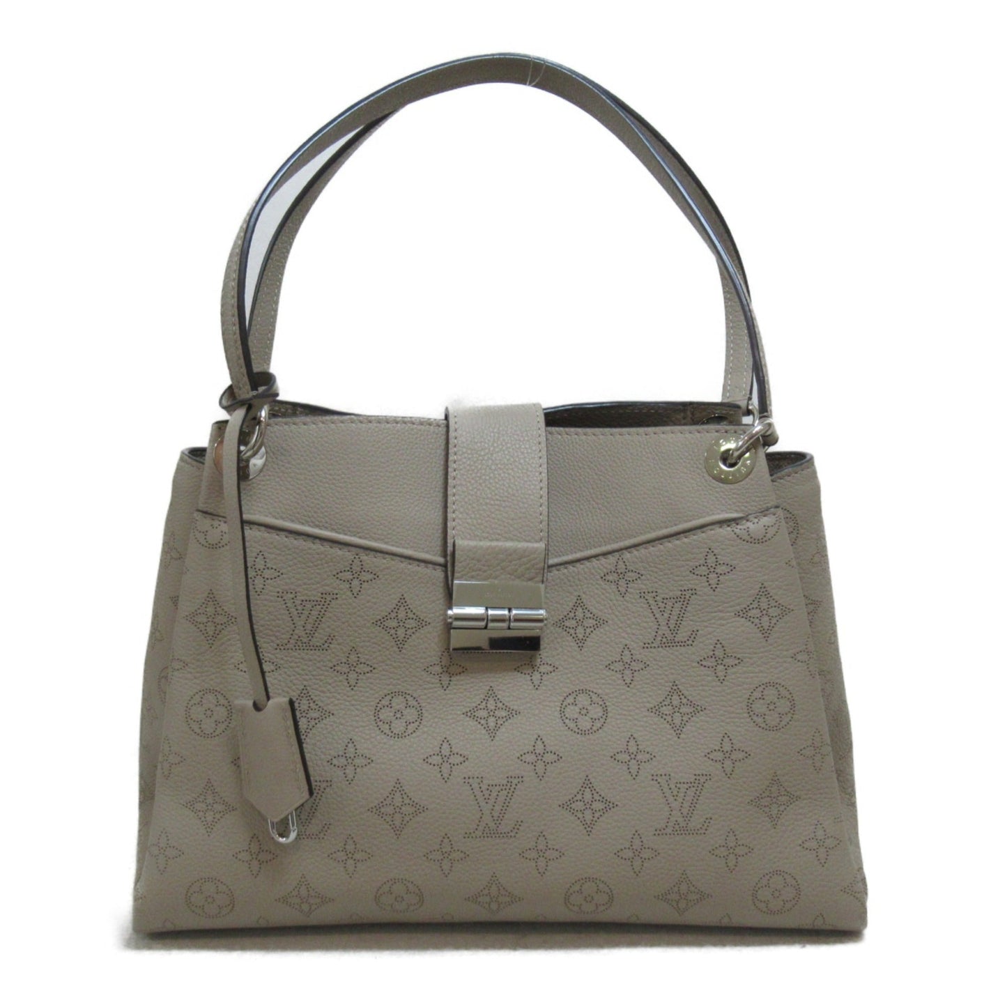 Louis Vuitton Setovurt tote bag Gray Galet Mahina leather