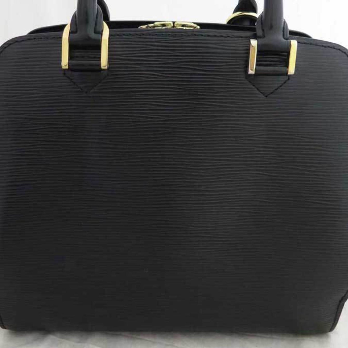 Louis Vuitton Bag Epi Ponneuf Black Leather Handbag Ladies