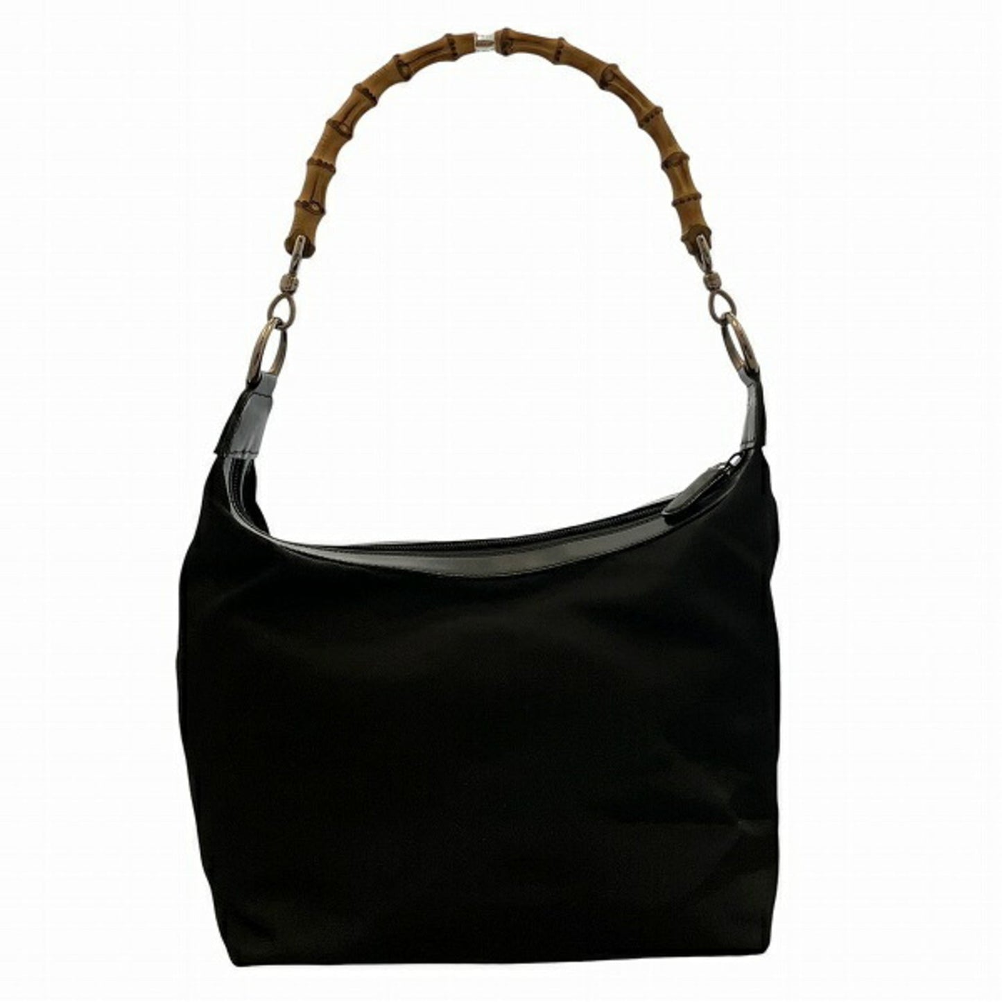 Gucci Nylon Leather Handbag