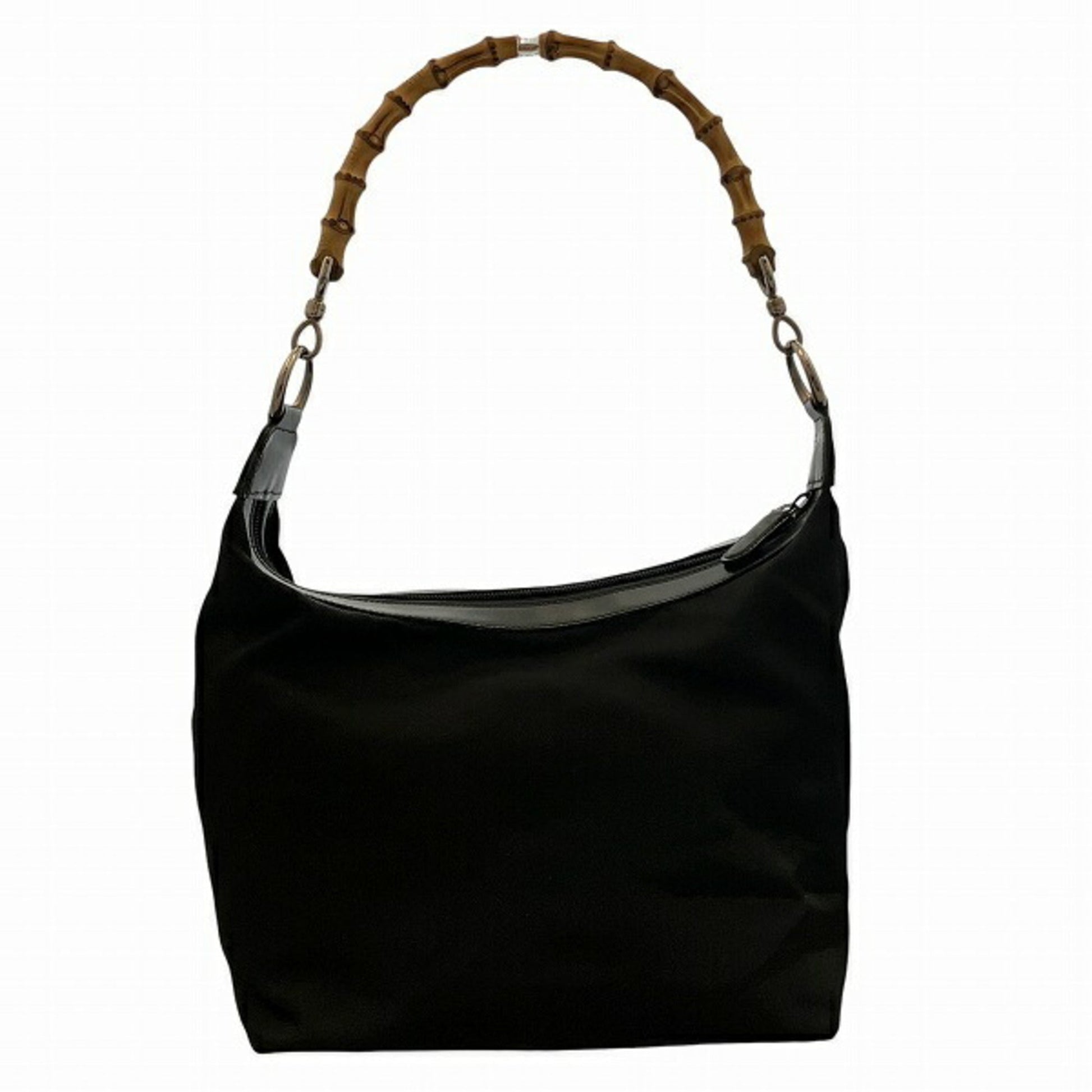 Gucci Nylon Leather Handbag