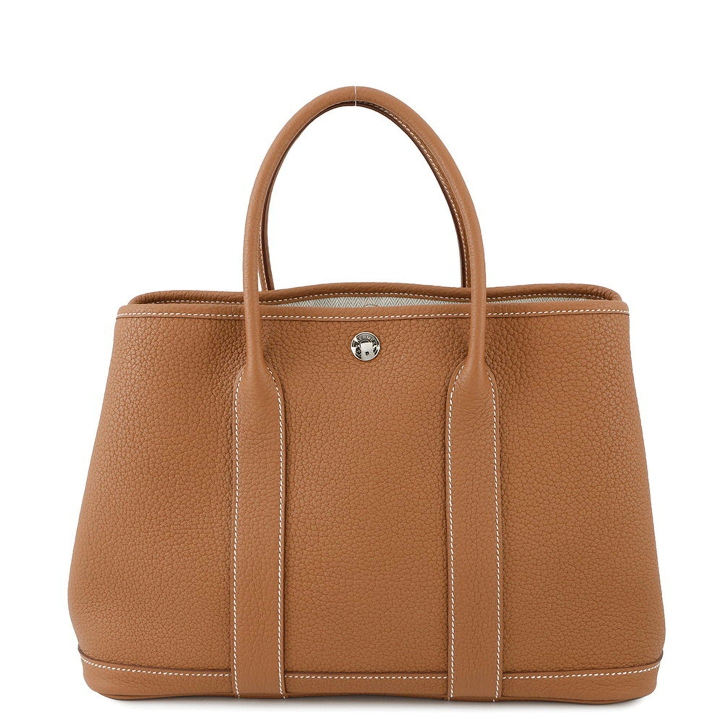 Hermes Gold Negonda Leather Tote Bag ( )