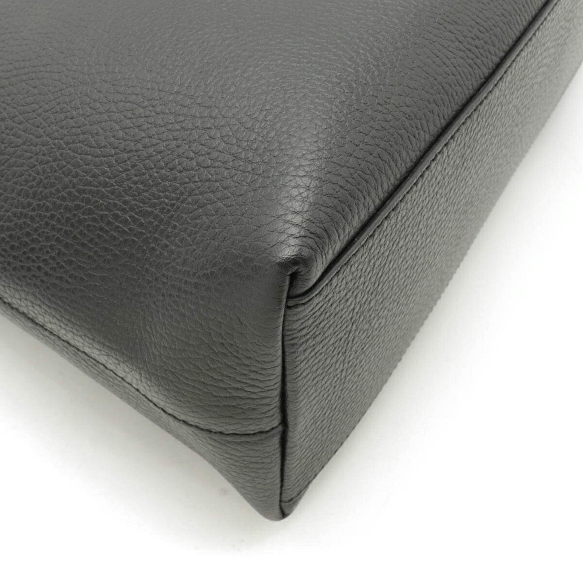 Gucci Bamboo Black Leather Tote Style 3