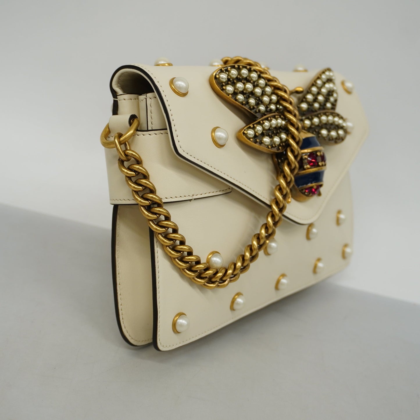 Gucci Leather Shoulder Bag