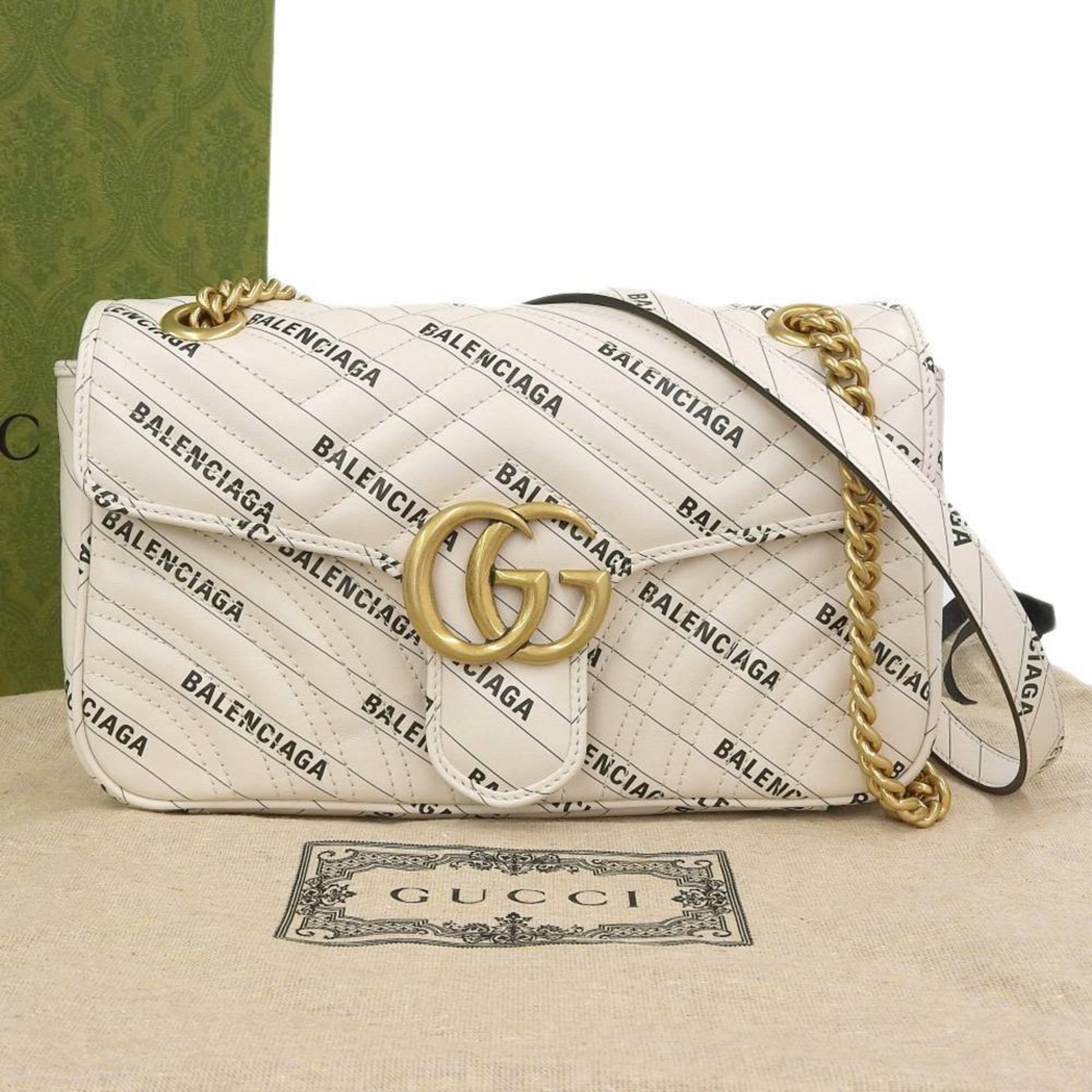 Gucci Lou Leather Shoulder Bag