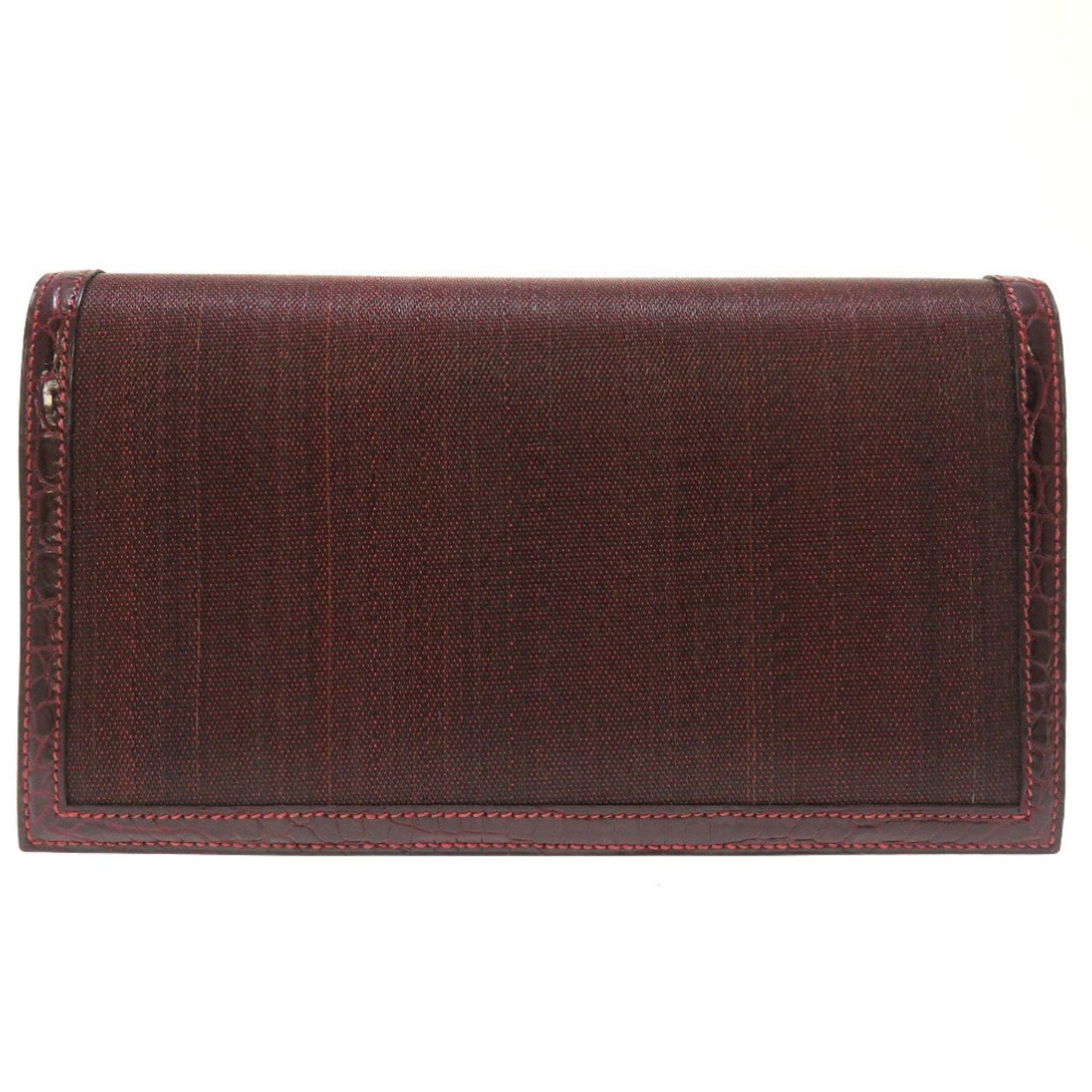 Hermes Bordeaux Crinoline Red Color Crinoline Clutch Bag ( )